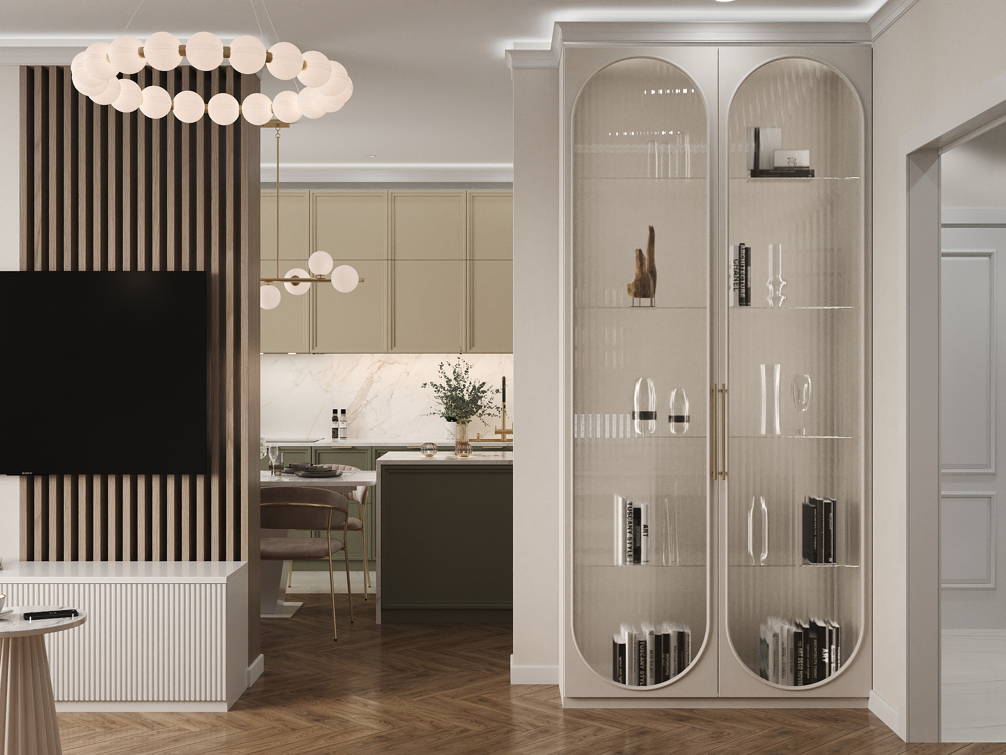 Проект 84 кв.м: современная неоклассика для семьи