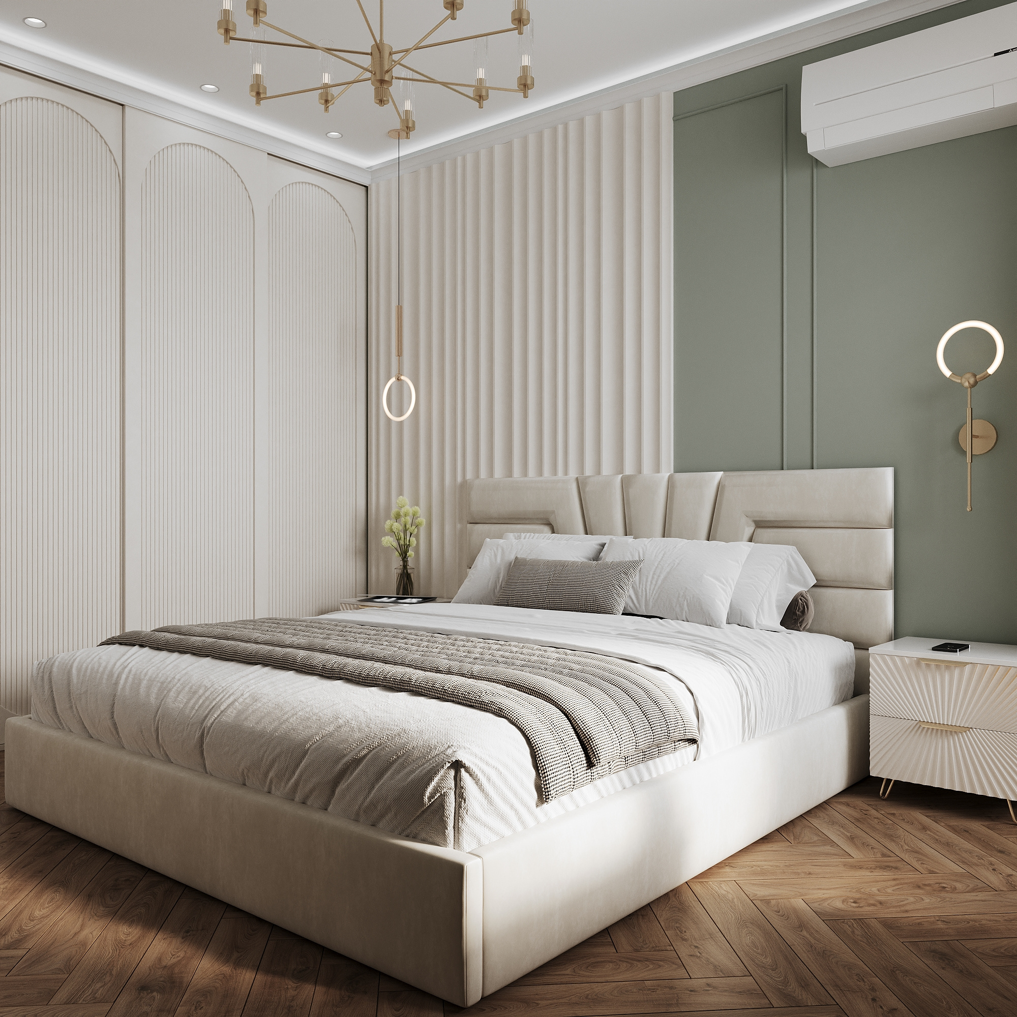 Проект 84 кв.м: современная неоклассика для семьи