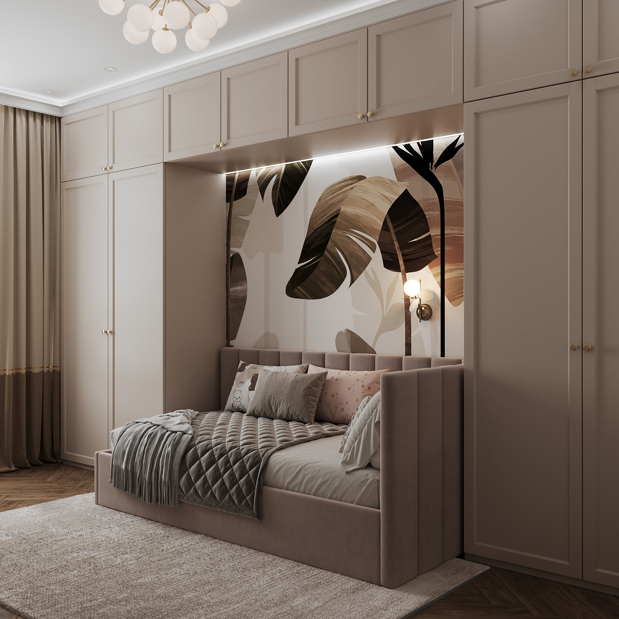 Проект 84 кв.м: современная неоклассика для семьи