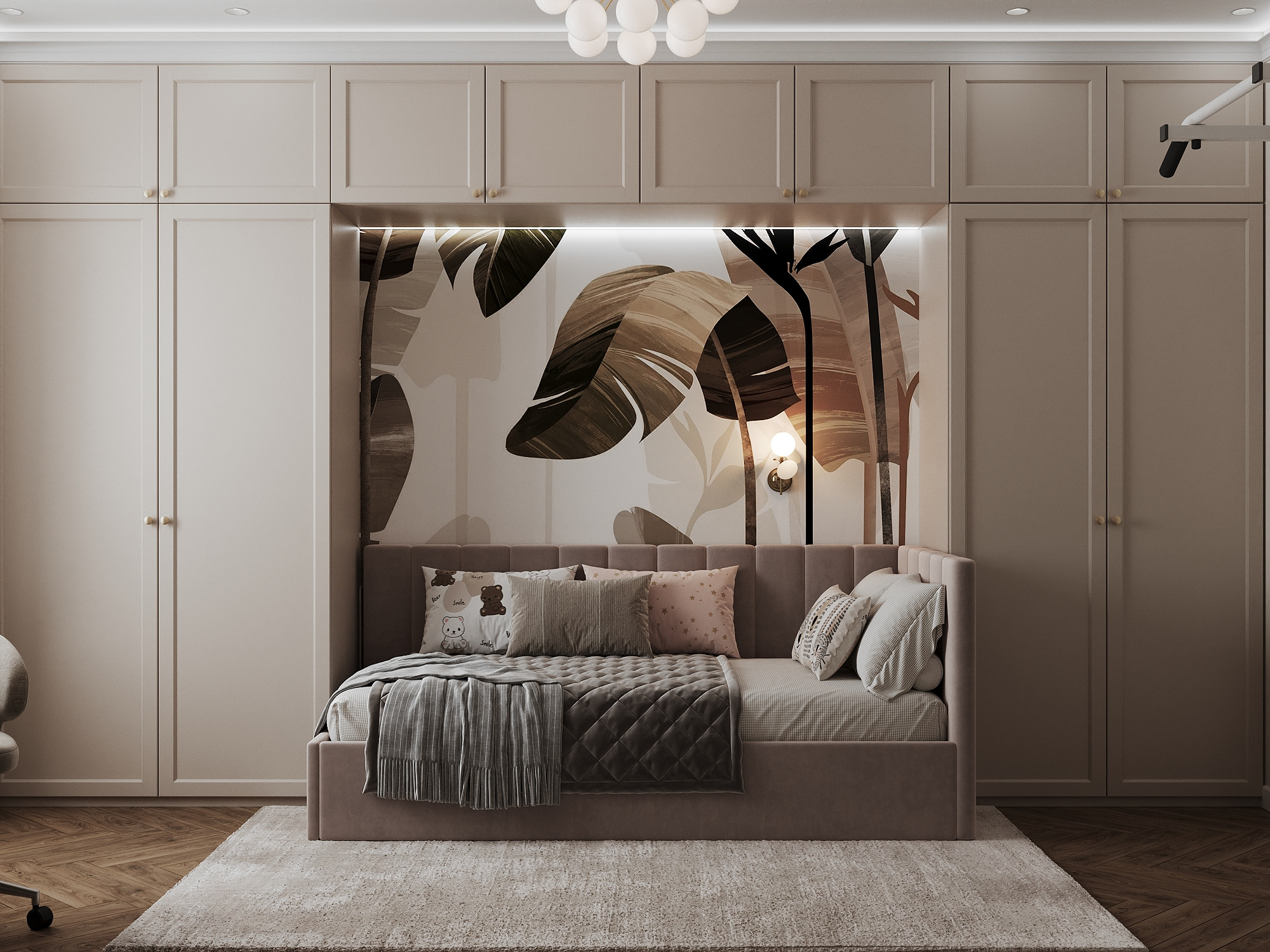 Проект 84 кв.м: современная неоклассика для семьи