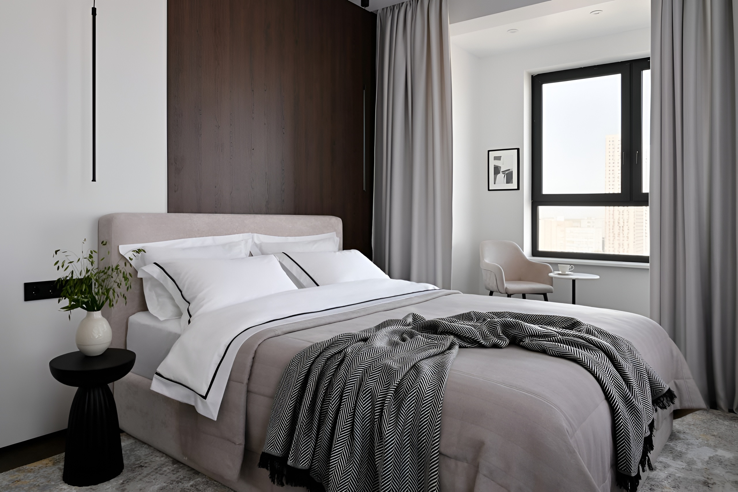 Современный комфорт для двоих: стильные 41 м²