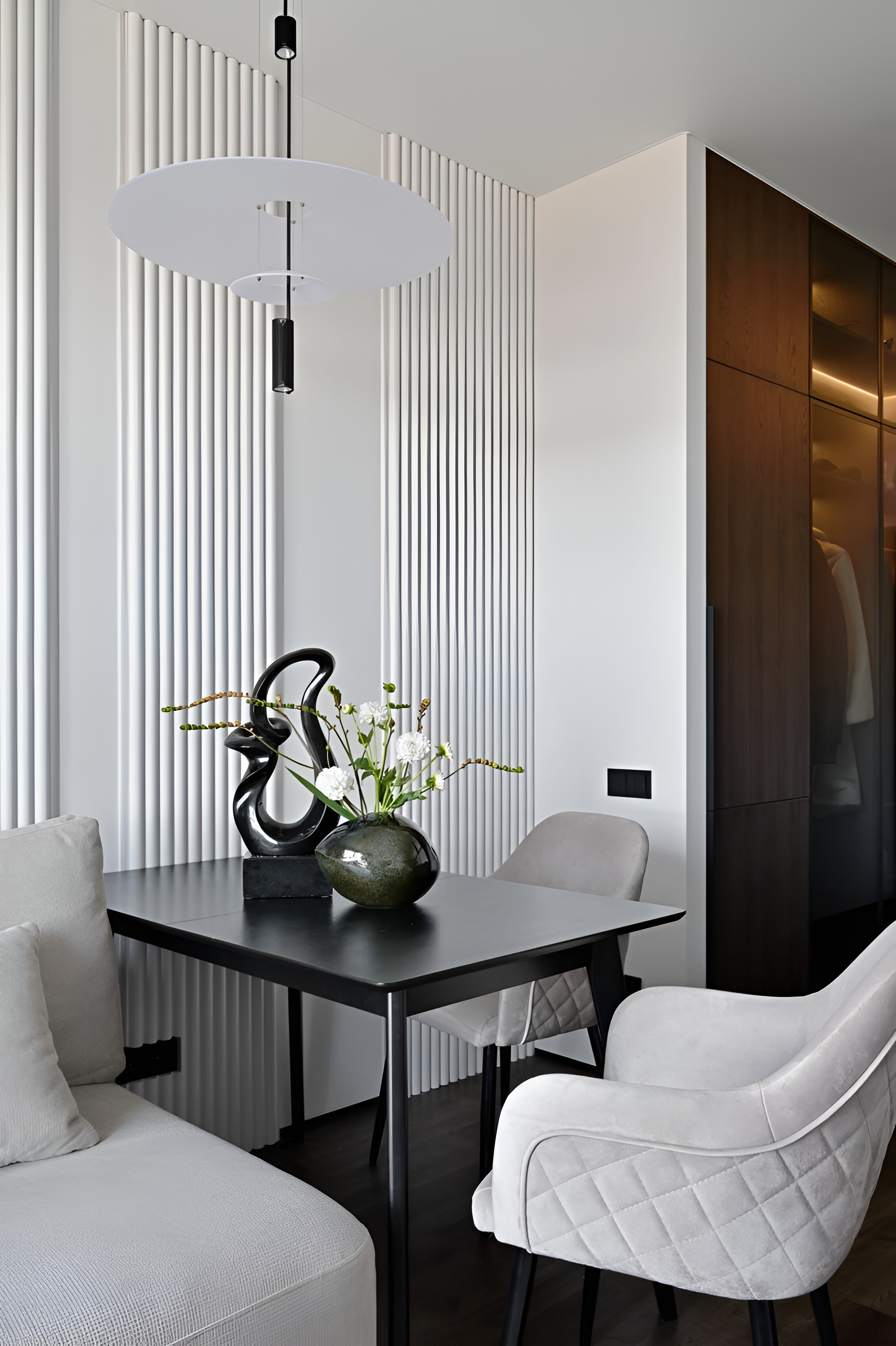 Современный комфорт для двоих: стильные 41 м²