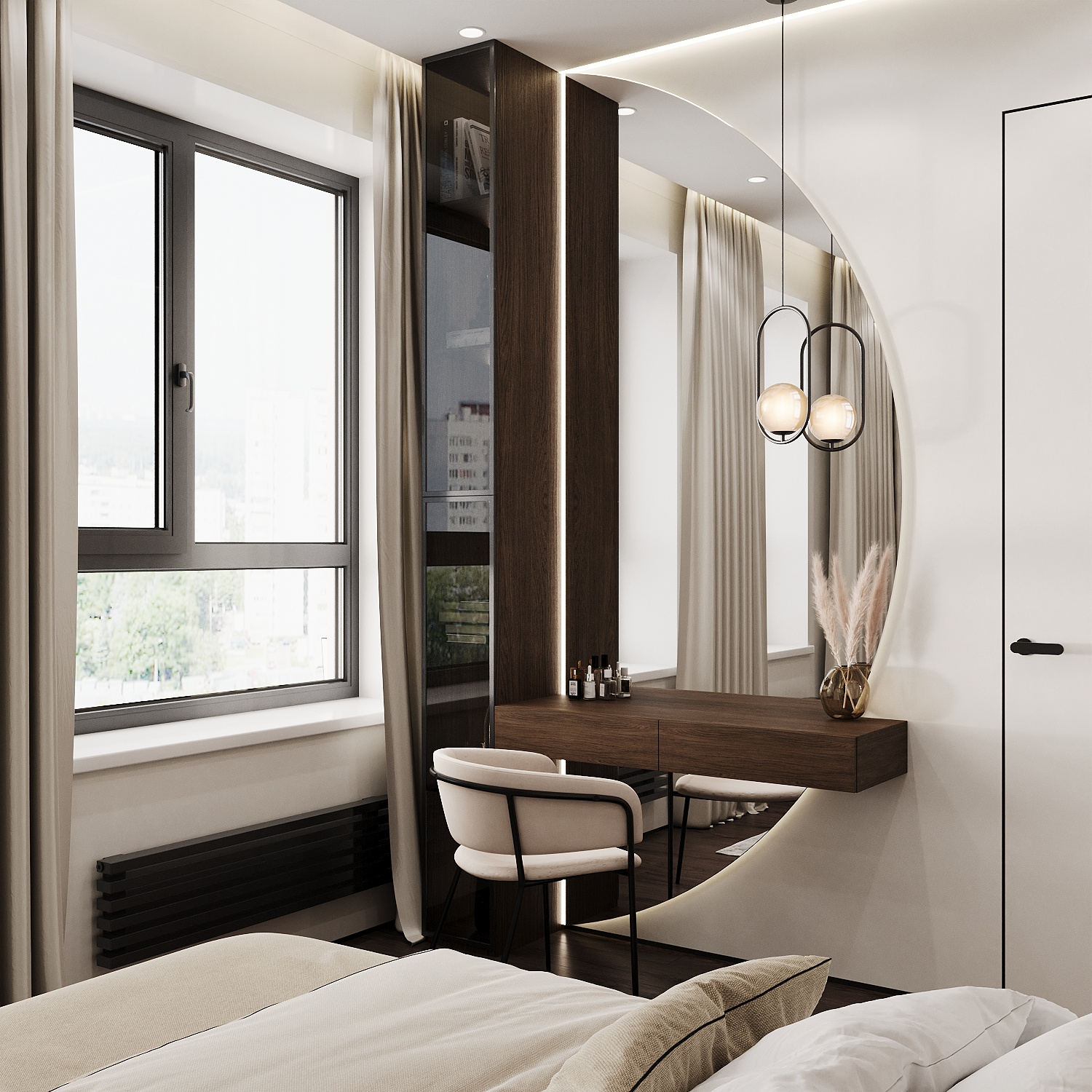 Современный комфорт для двоих: стильные 41 м²