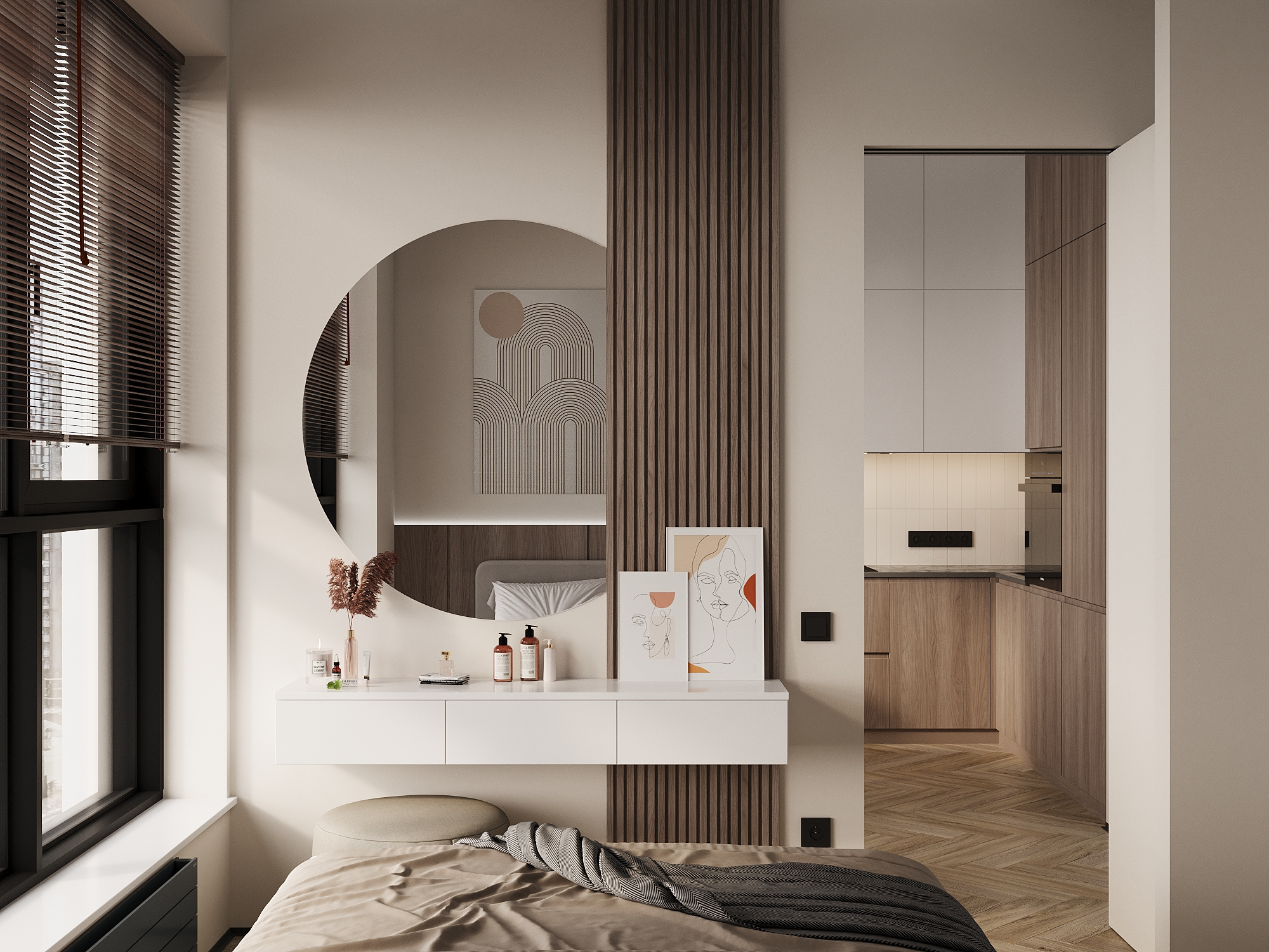 Проект 30 м²: эргономика и стиль для арендного бизнеса