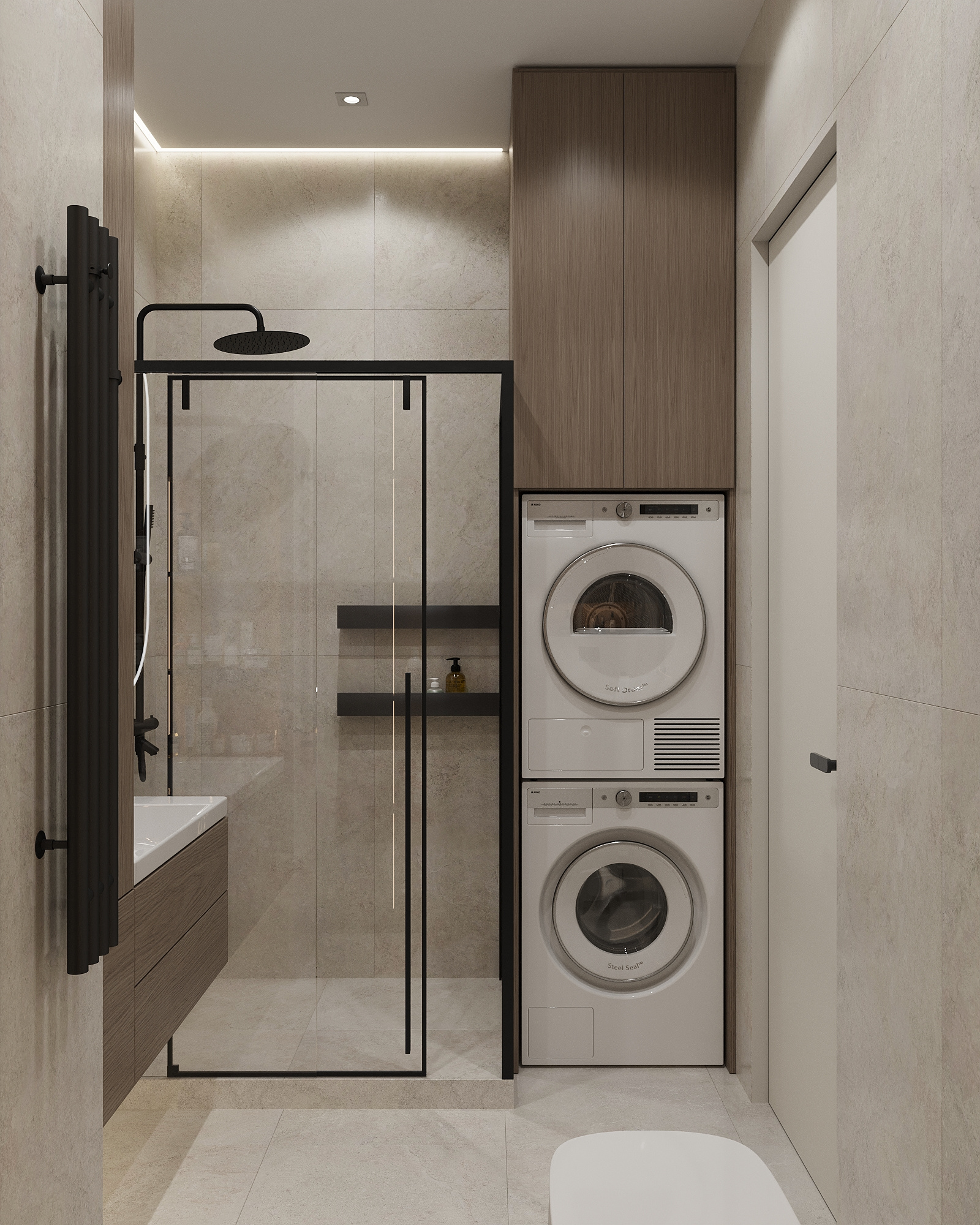 Студия 28 м² под сдачу: эргономика и эстетика джапанди