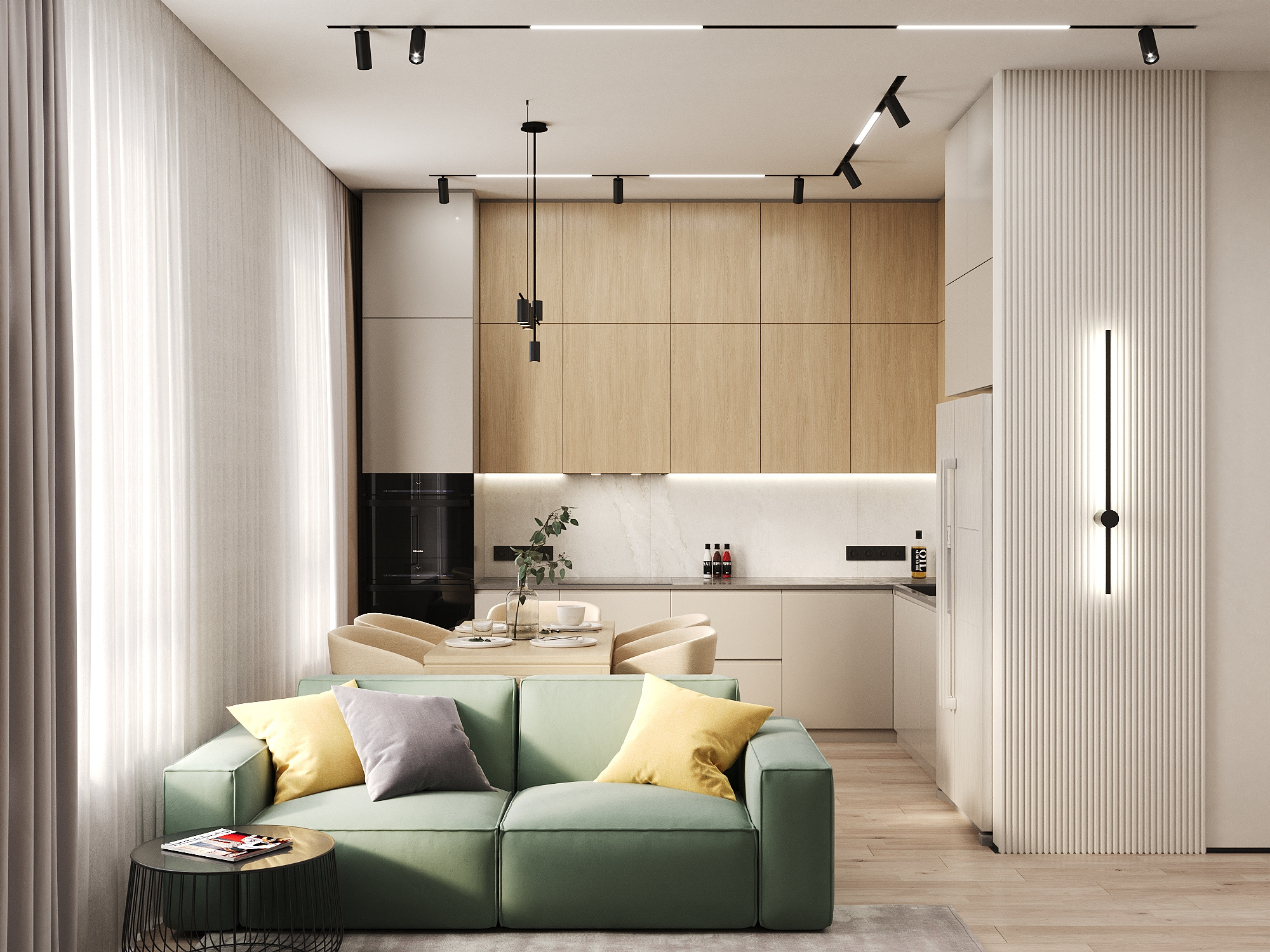 Максимум комфорта: продуманный интерьер на 98 м².