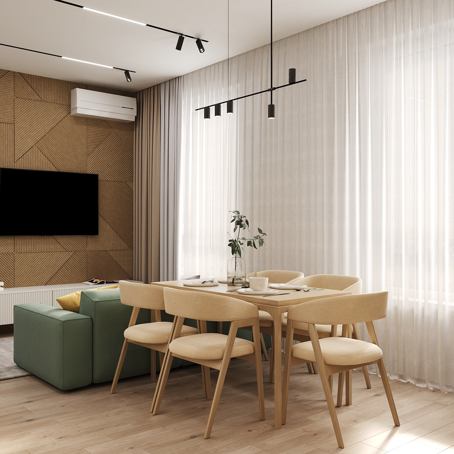 Максимум комфорта: продуманный интерьер на 98 м².