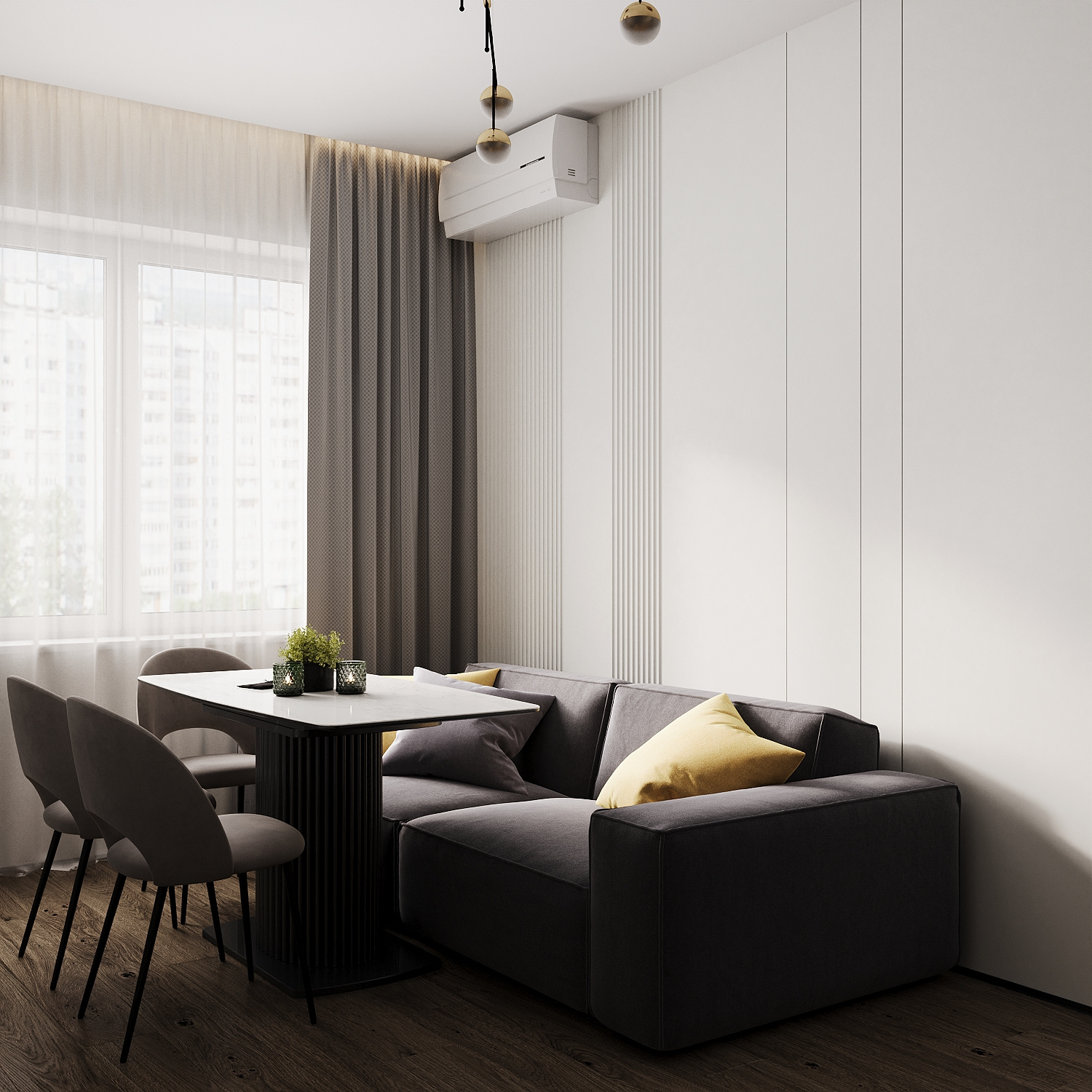 Квартира 60 м²