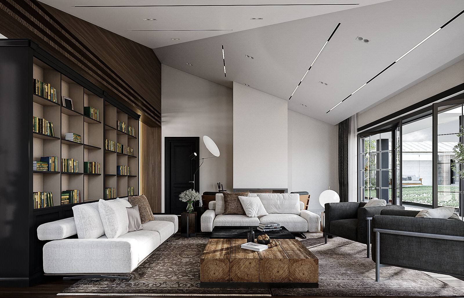 Interior with Wooden Elements