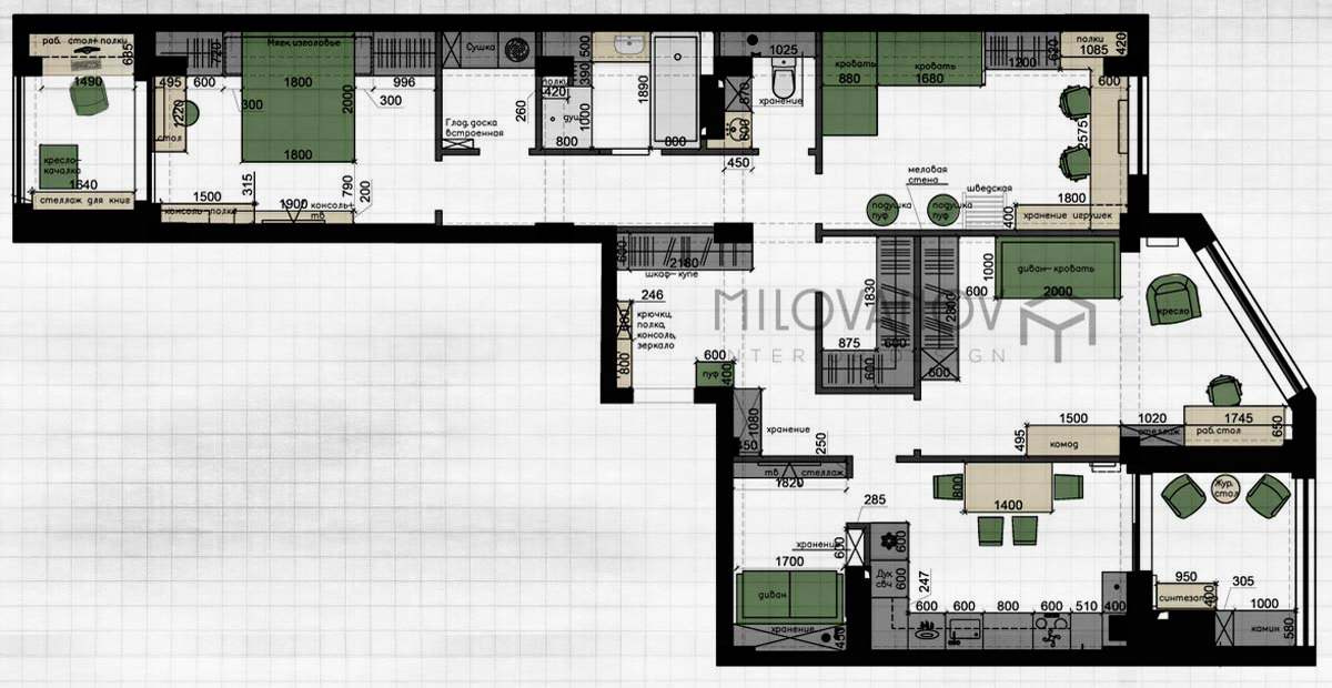 КВАРТИРА 115М