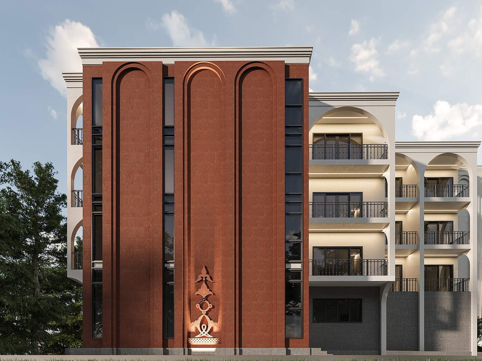Project in Dilijan with National Ornaments