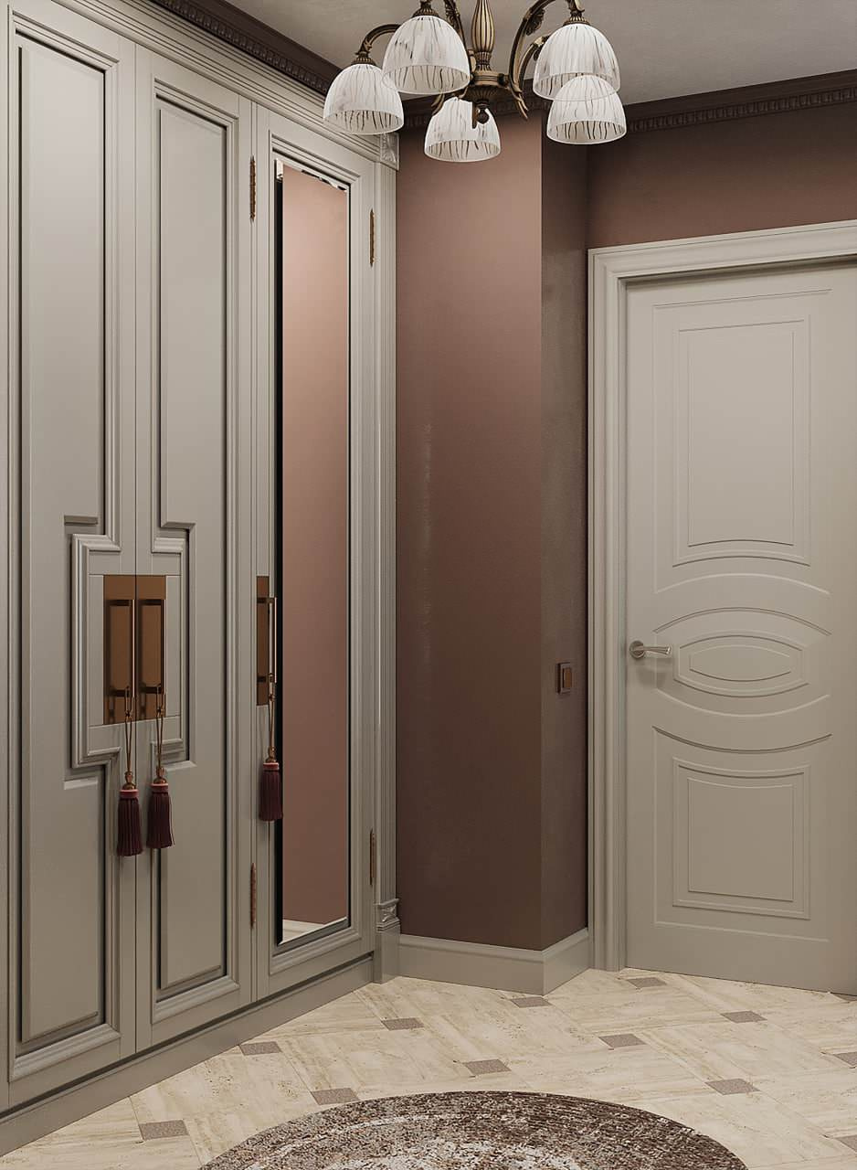 Квартира с намёком на классику на ул. Батальонная