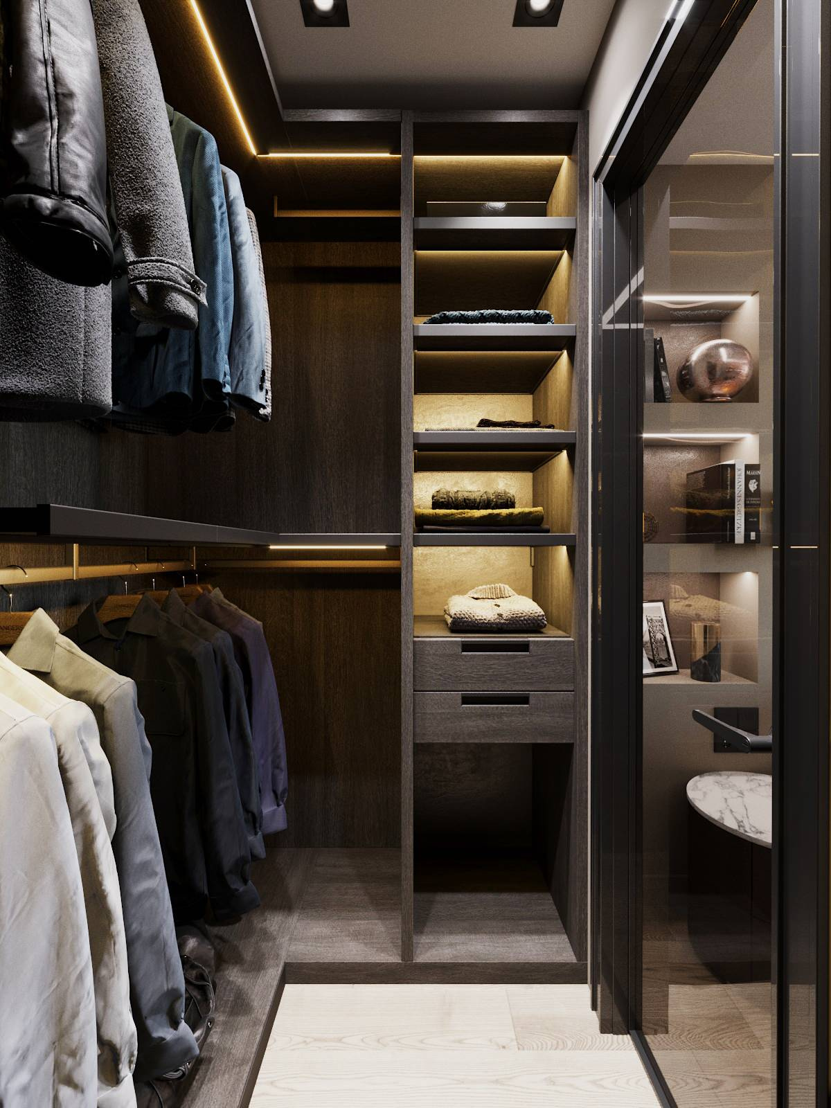 Проект квартиры. ЖК "Изумрудный". В двух вариантах