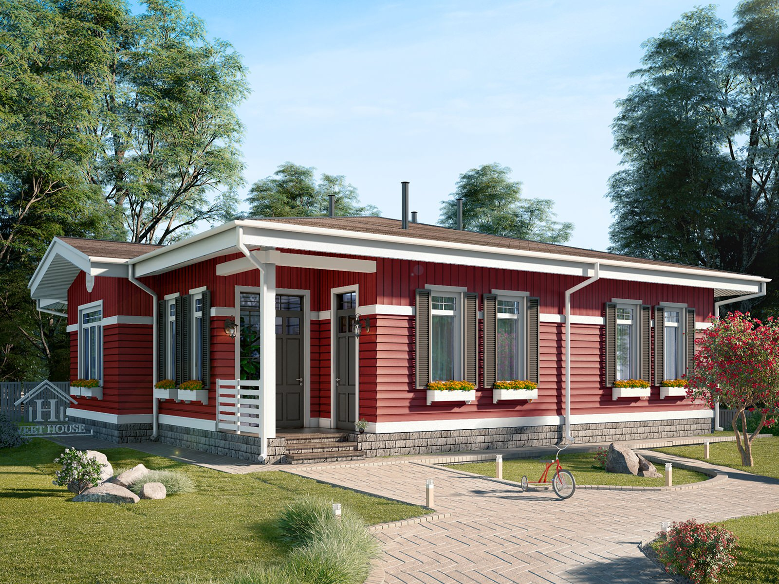 КОТТЕДЖ RED HOUSE