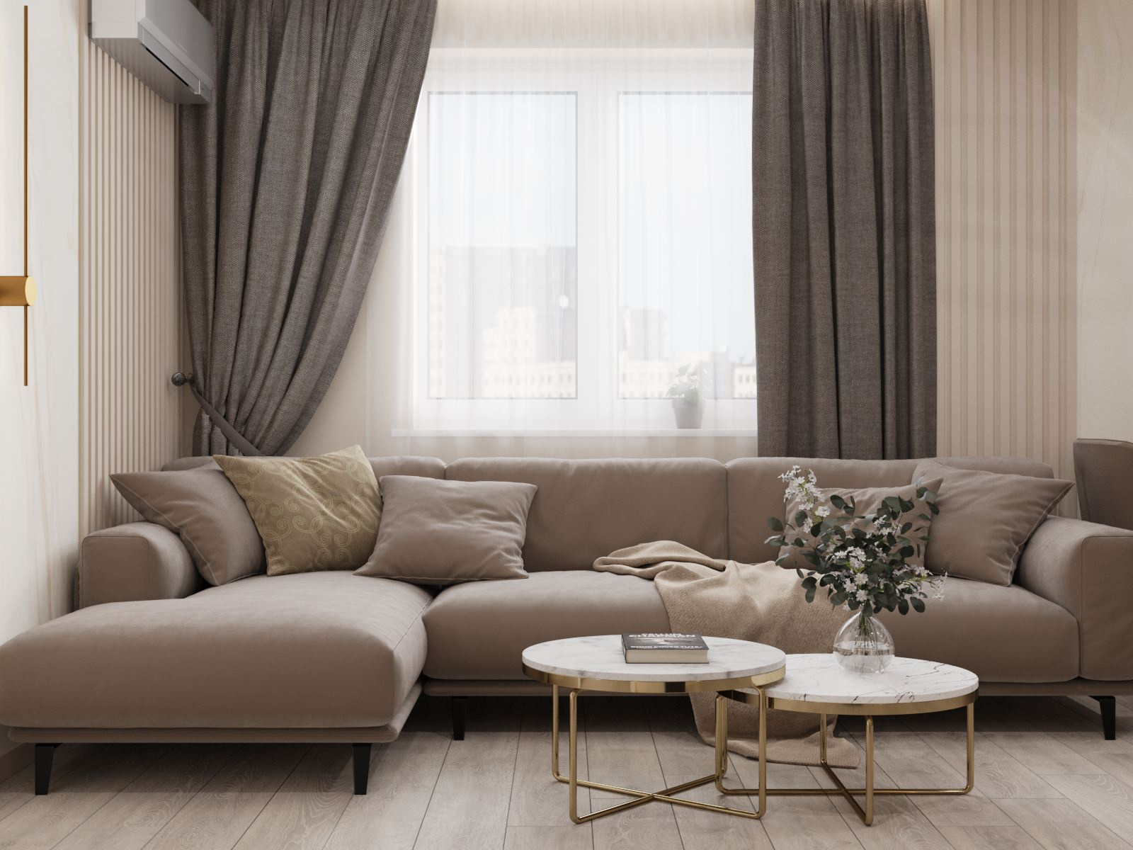 Interior Design & Rendering & Virtual Tour- Apartaments