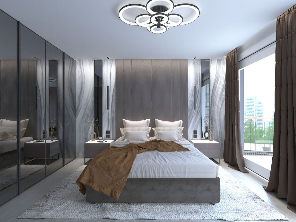 Hotellihuonen 3D-visualisointi