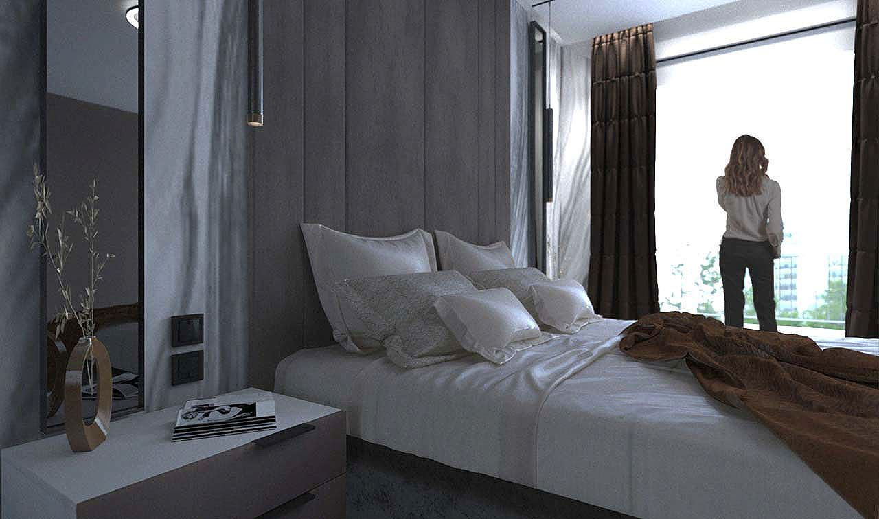 Hotellihuonen 3D-visualisointi
