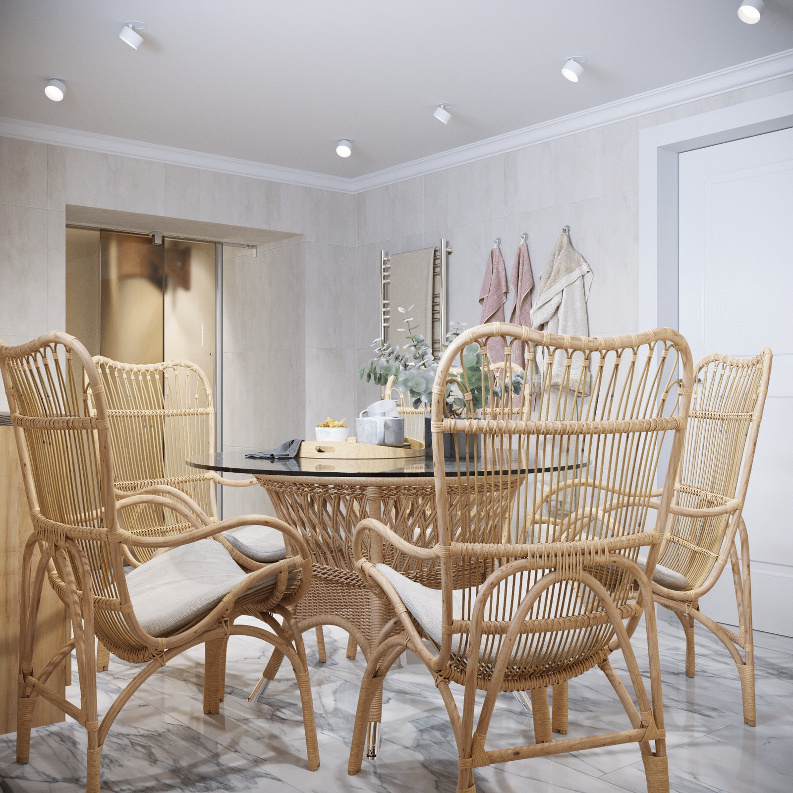 Apartment interior design in Simferopol