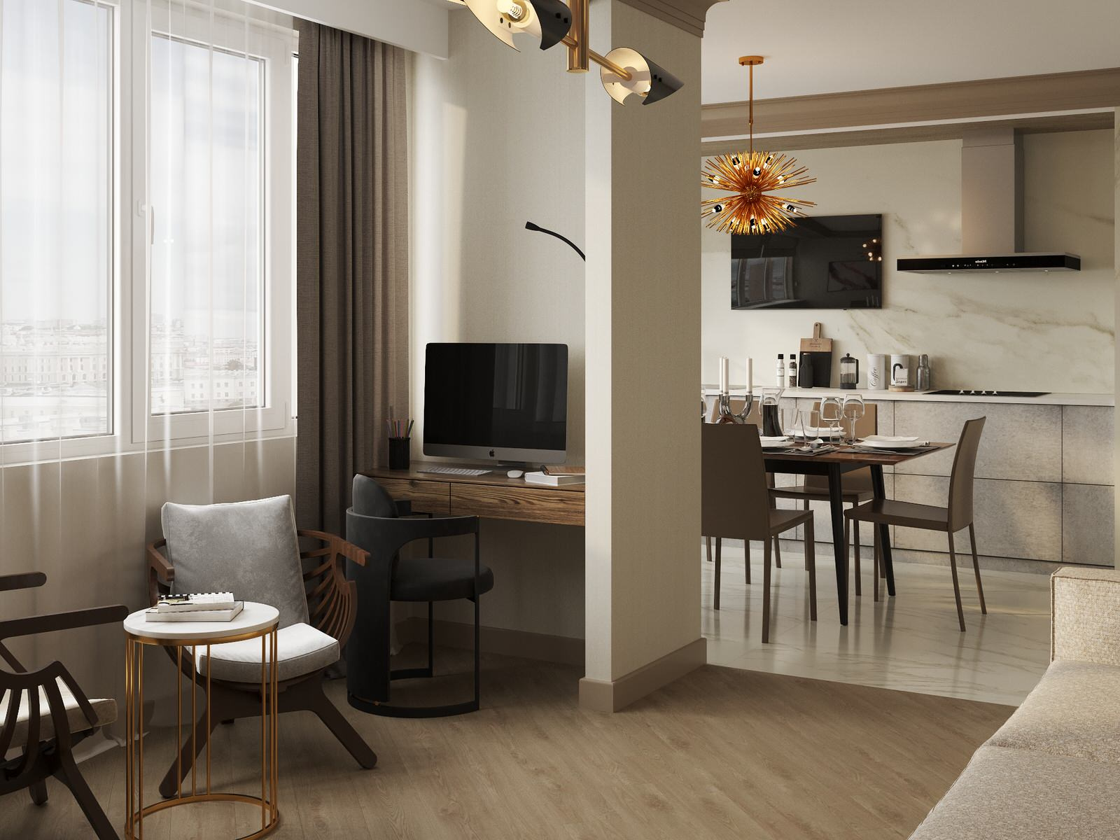 3-комнатная квартира, Севастопольская 51, 85м2