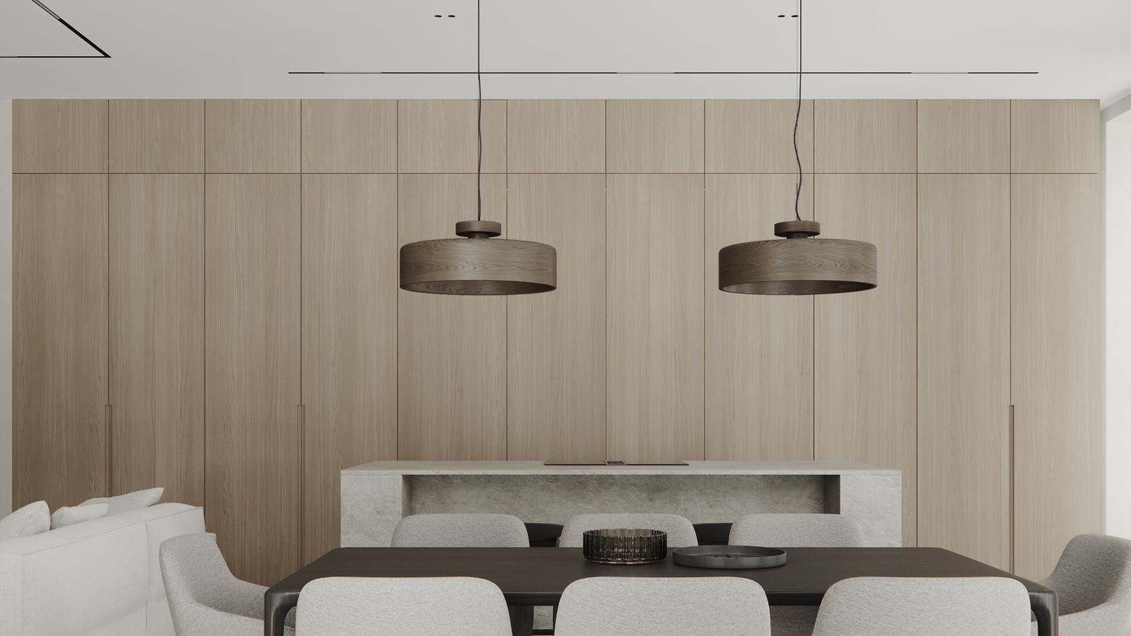 Apartamente de Vaugirard kitchen