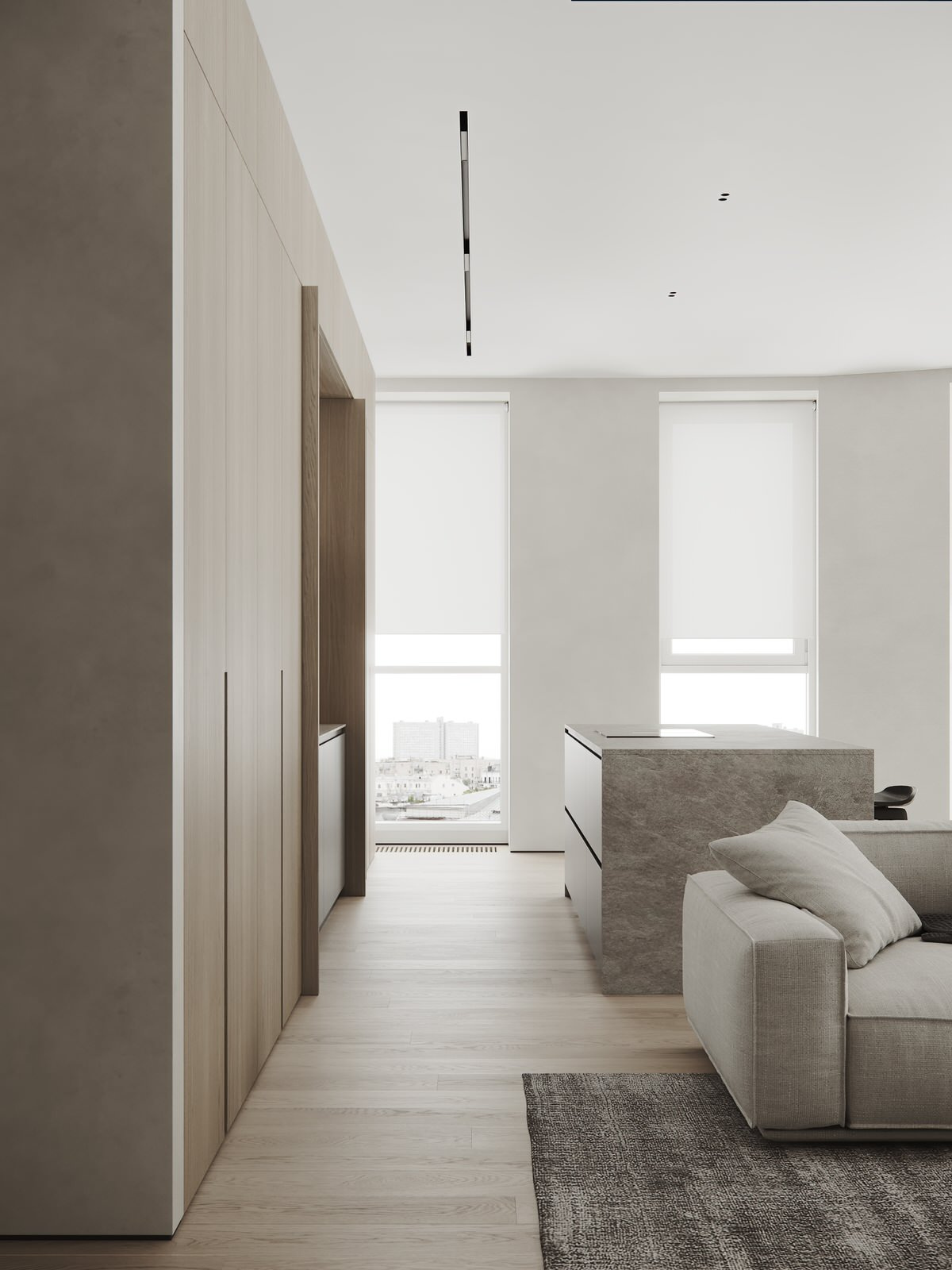 Apartamente de Vaugirard kitchen