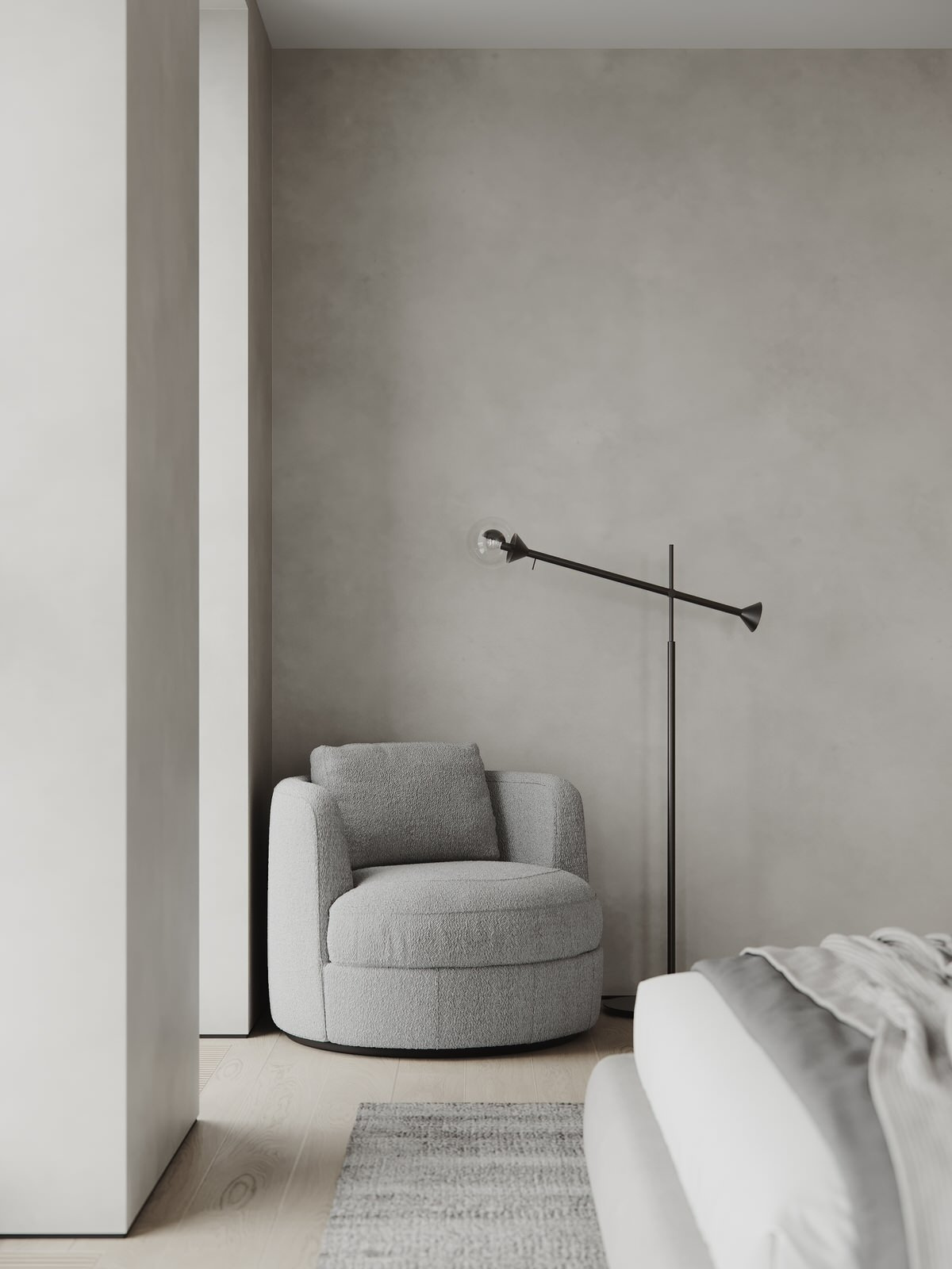 Apartamente de Vaugirard bedroom