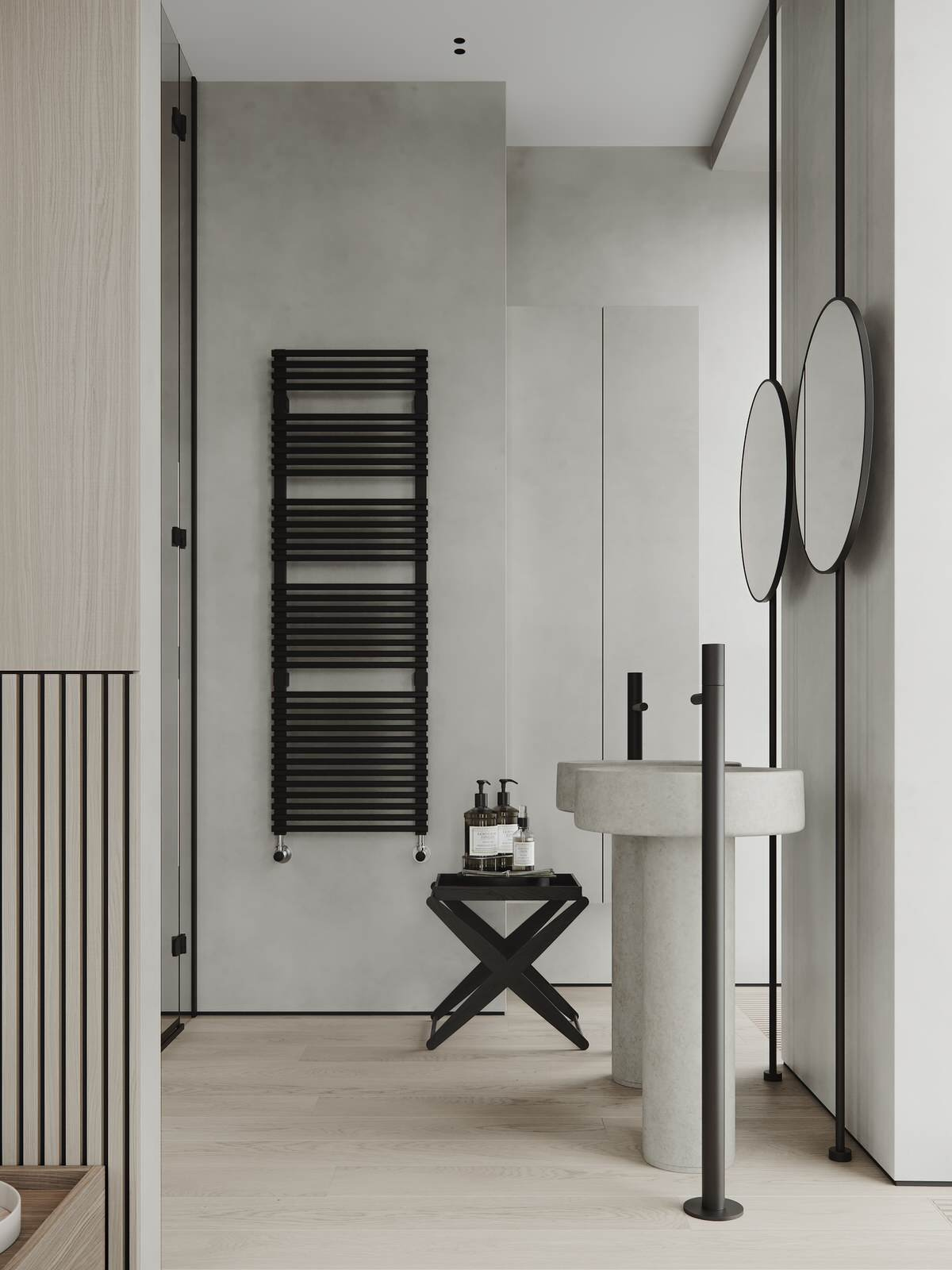Apartamente de Vaugirard bathroom
