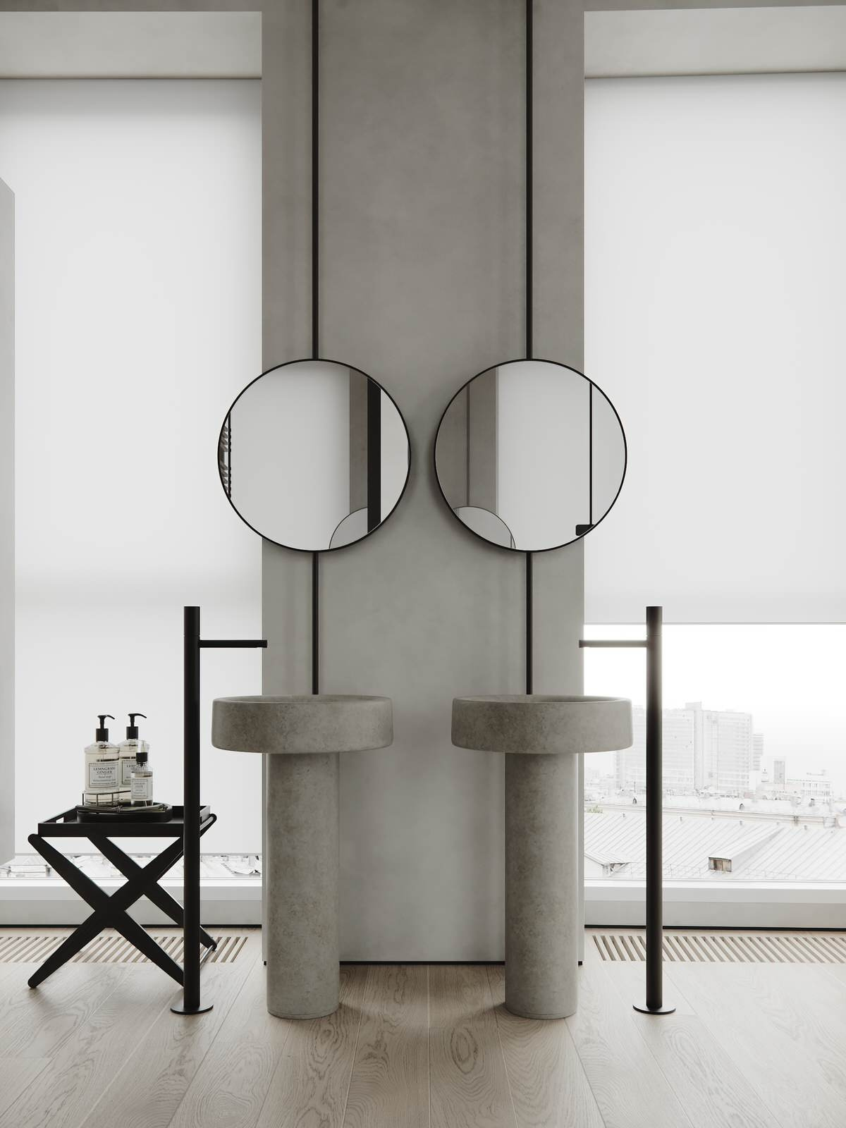 Apartamente de Vaugirard bathroom