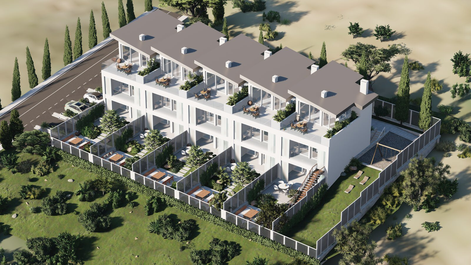 Aspros Townhouse.  Таунхаус у моря в Болгарии