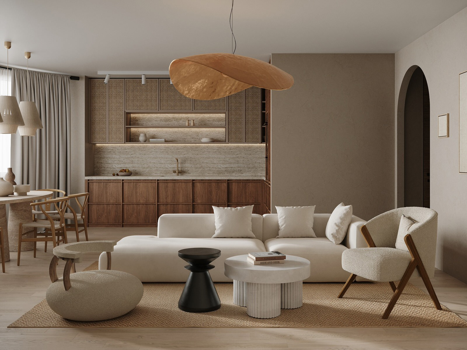 ЖК Пятницкое Beige apartment