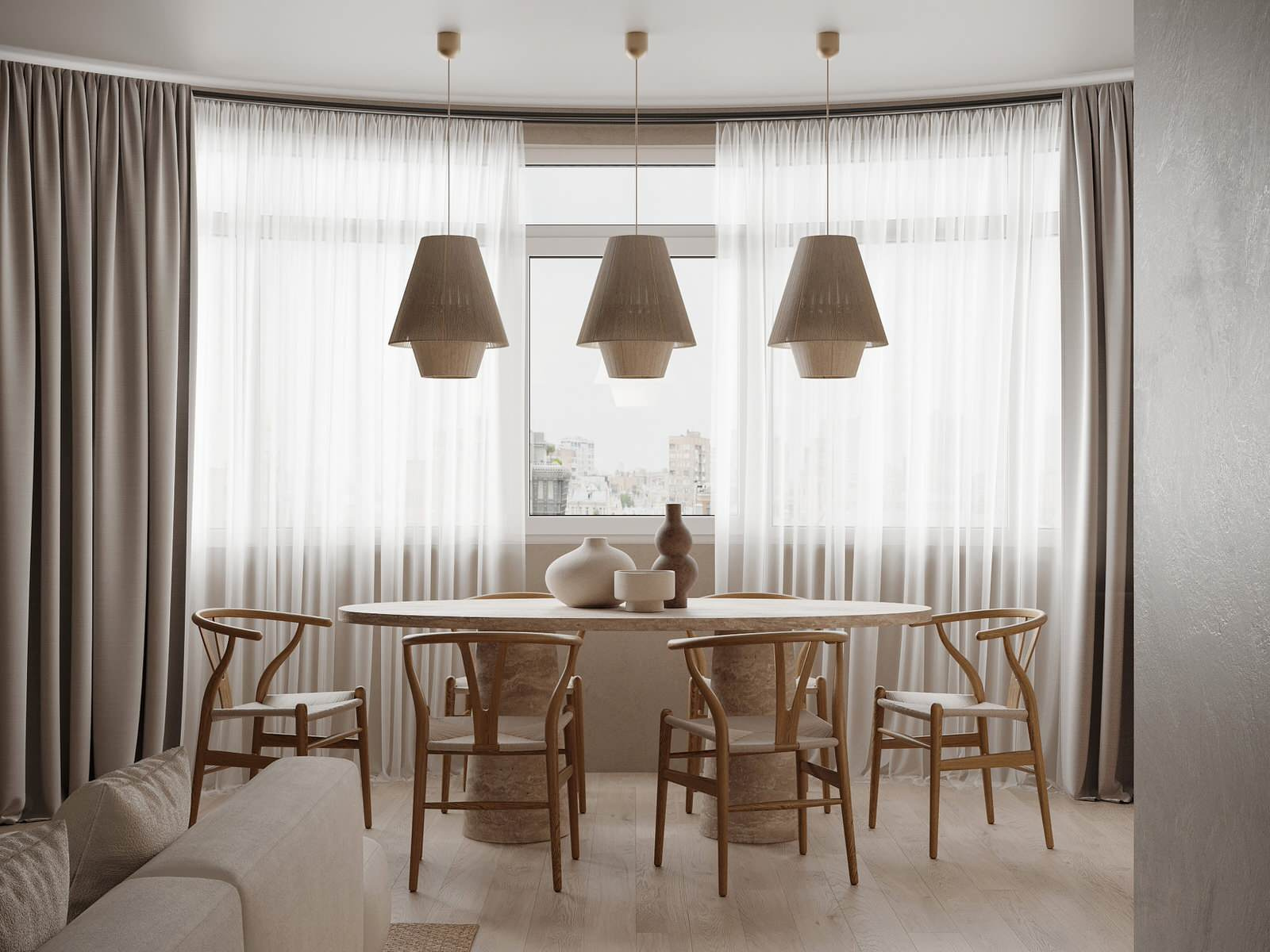 ЖК Пятницкое Beige apartment