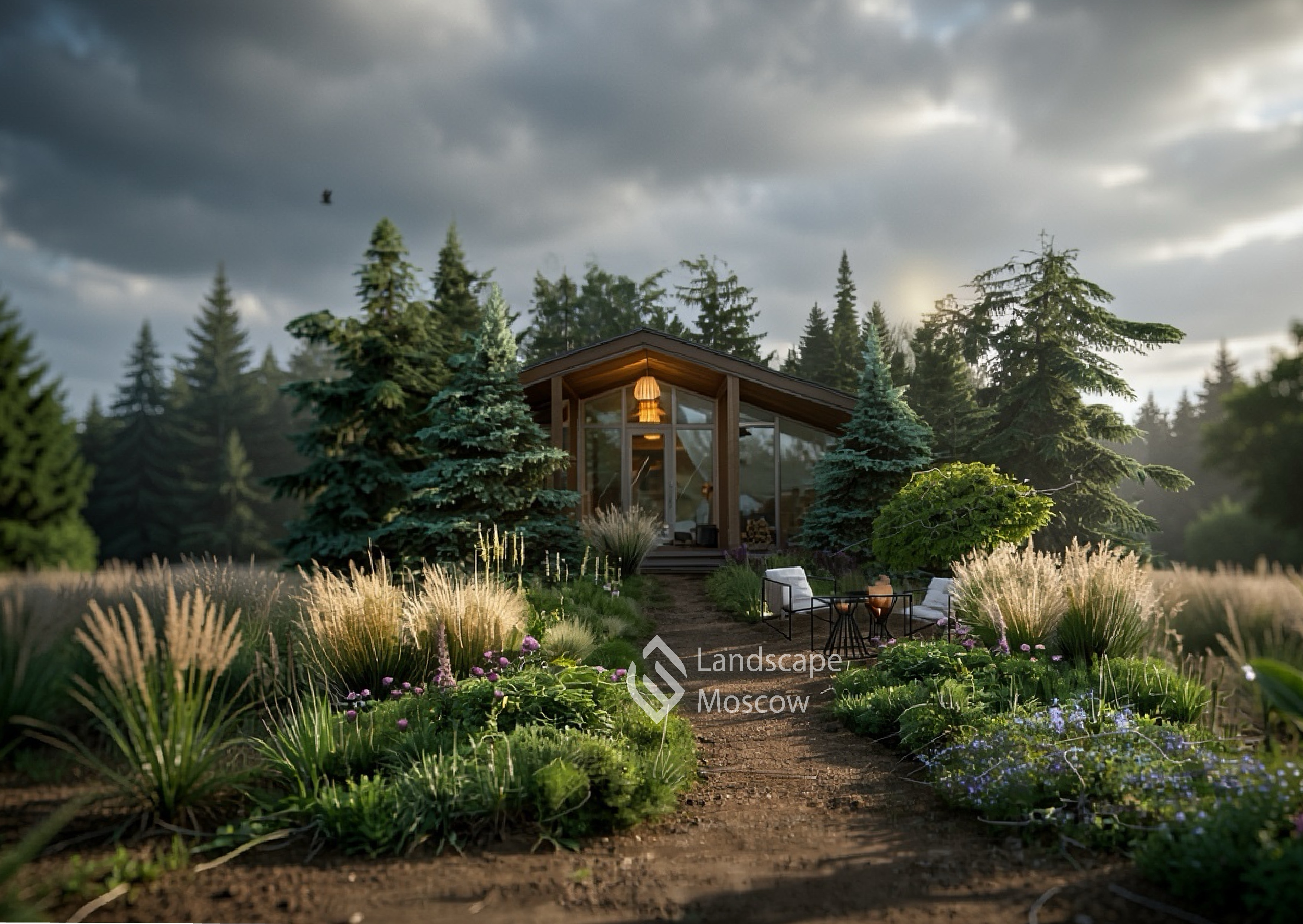 Обложка проекта: Проект частного сада