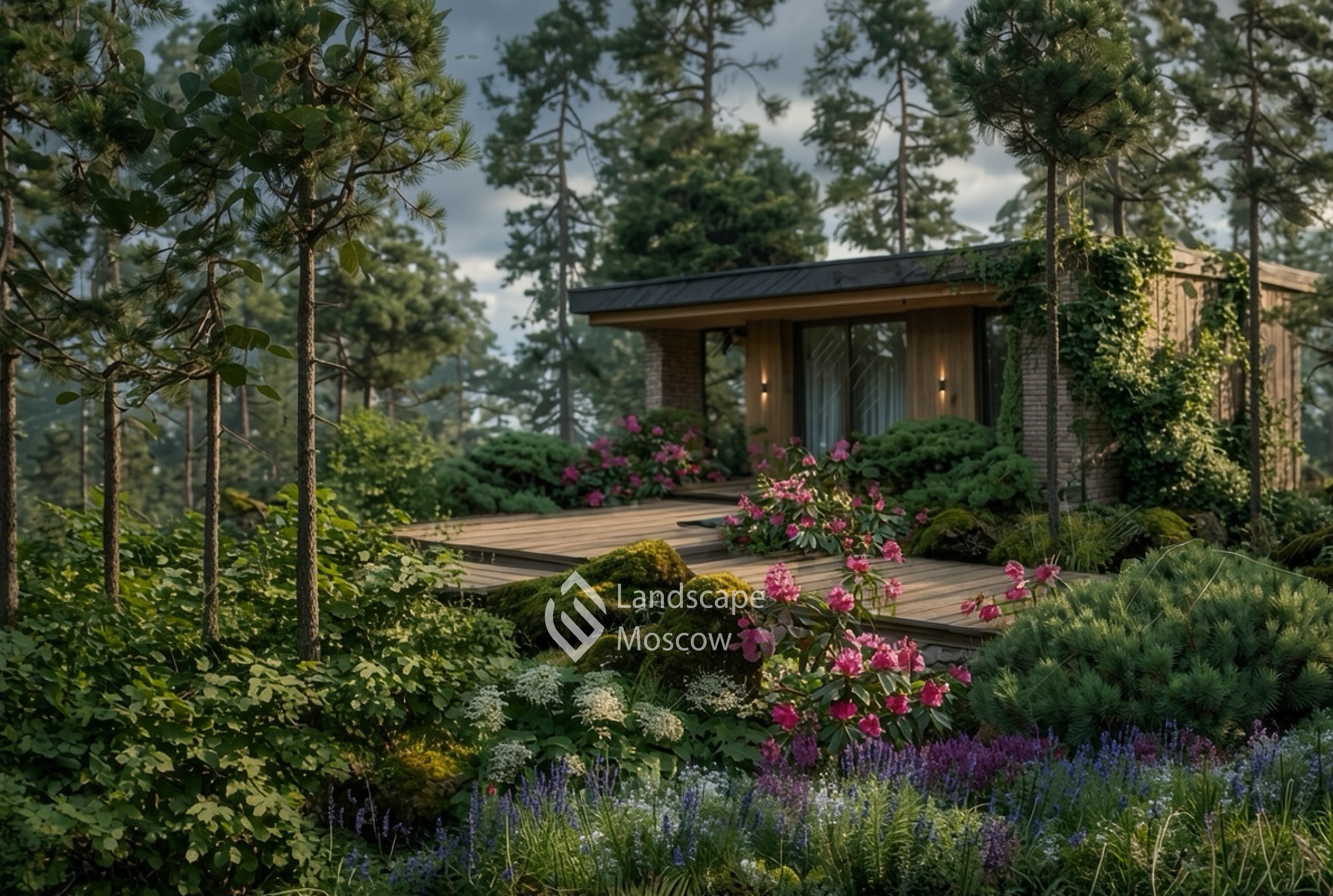 Проект частного сада