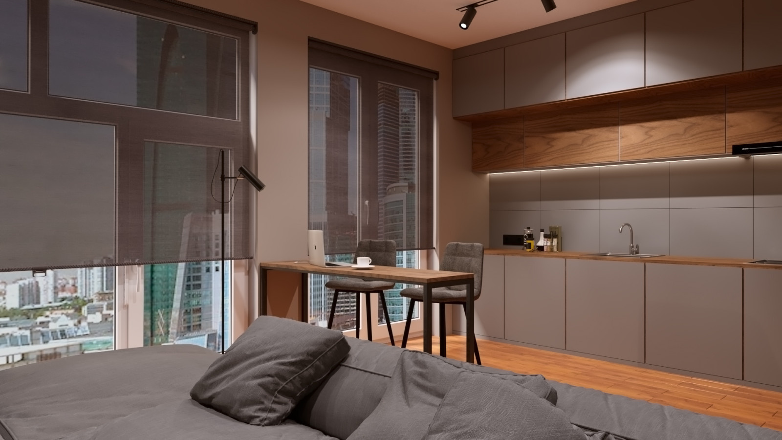Calm grey
