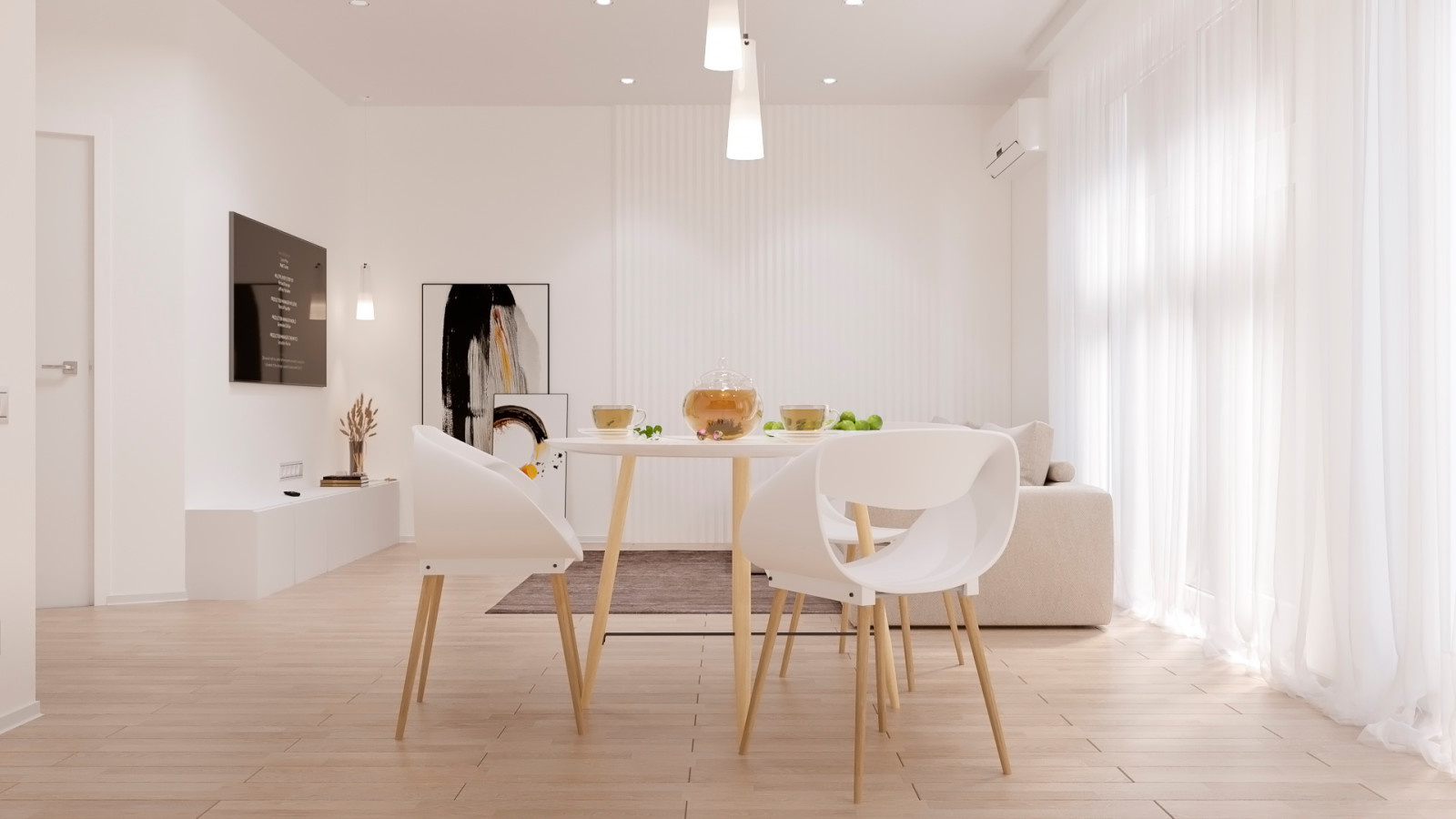 Cozy white