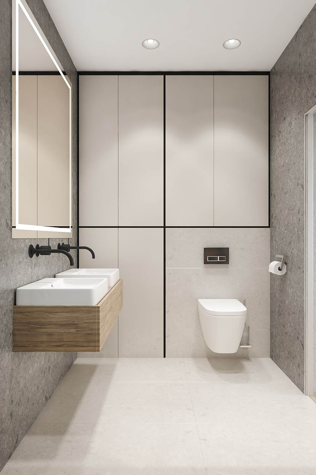 two-painting apartment