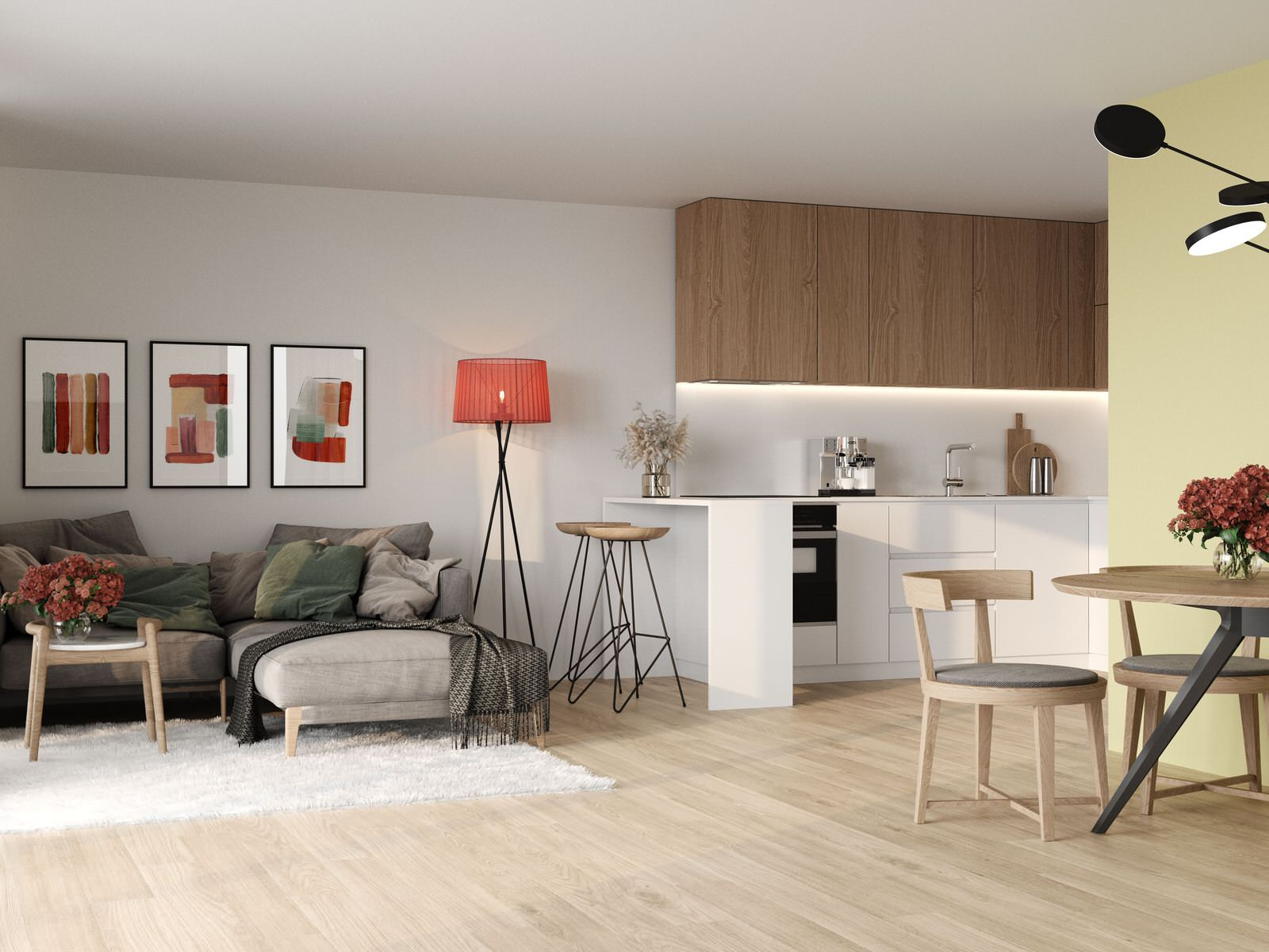 Apartments - Innenvisualisierung