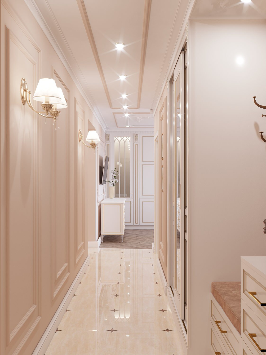 Классический интерьер 90 м2