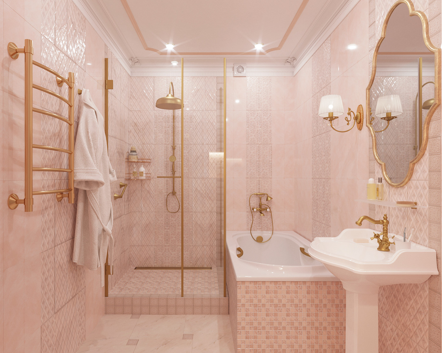 Классический интерьер 90 м2