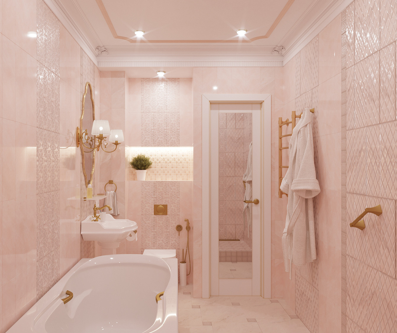 Классический интерьер 90 м2