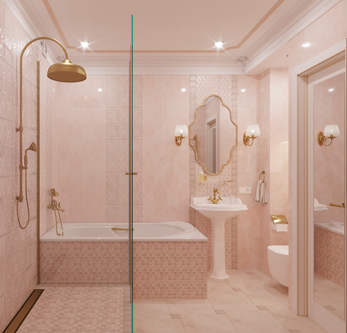 Классический интерьер 90 м2