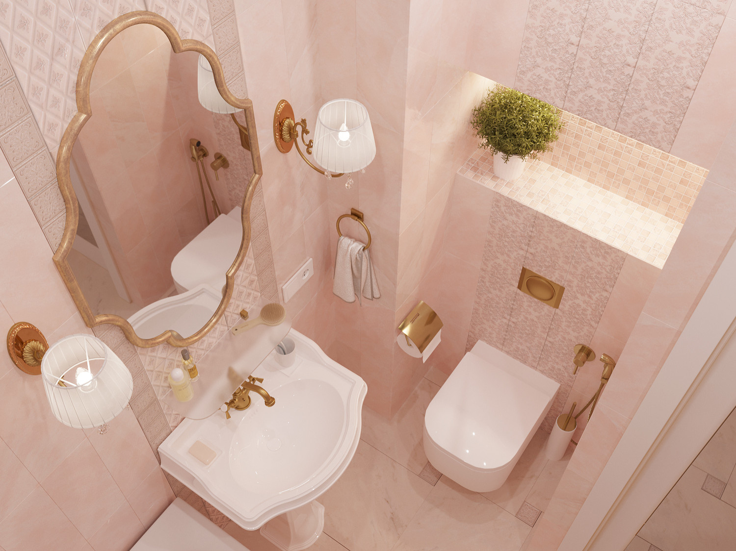 Классический интерьер 90 м2