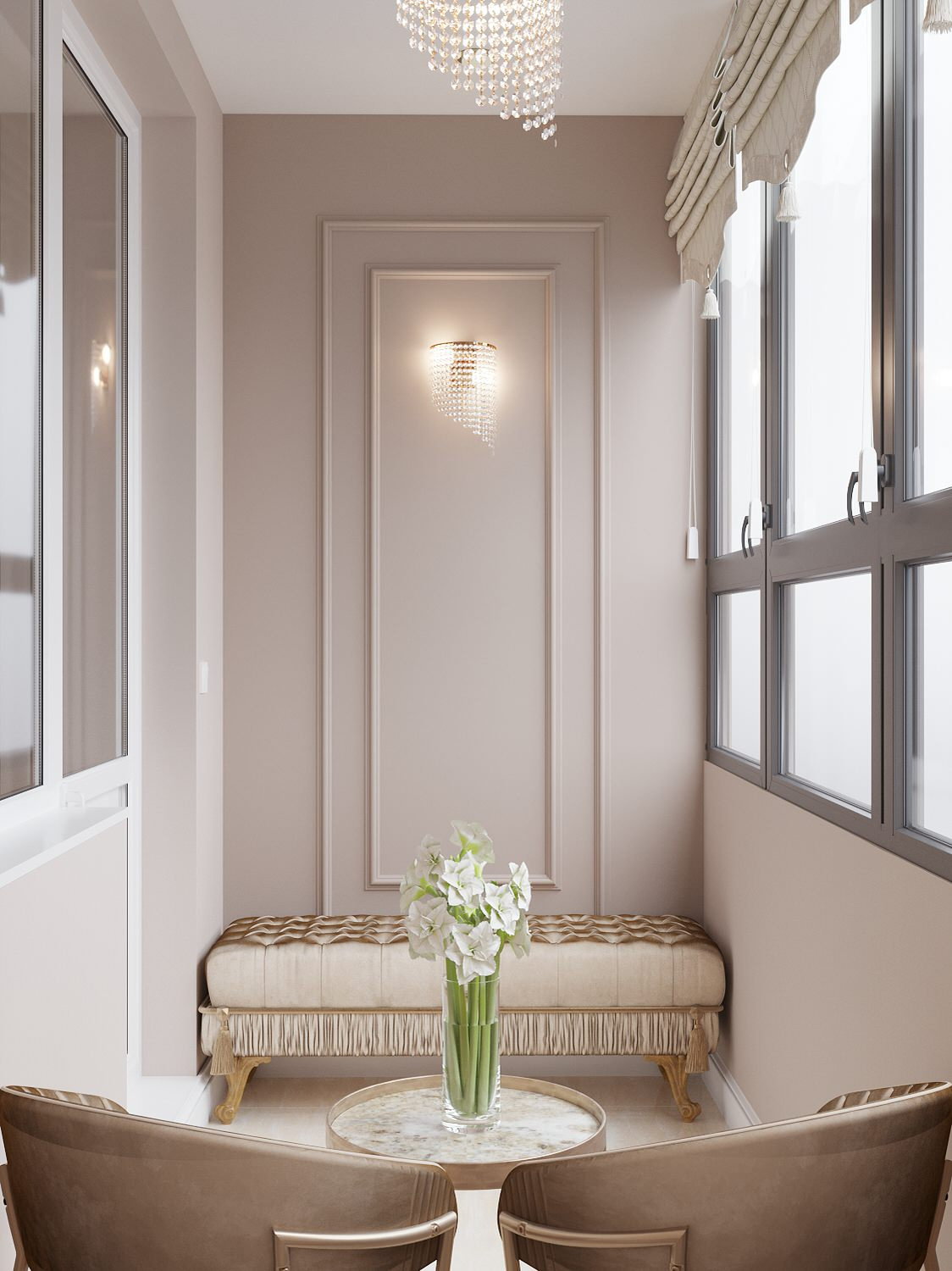 Классический интерьер 90 м2