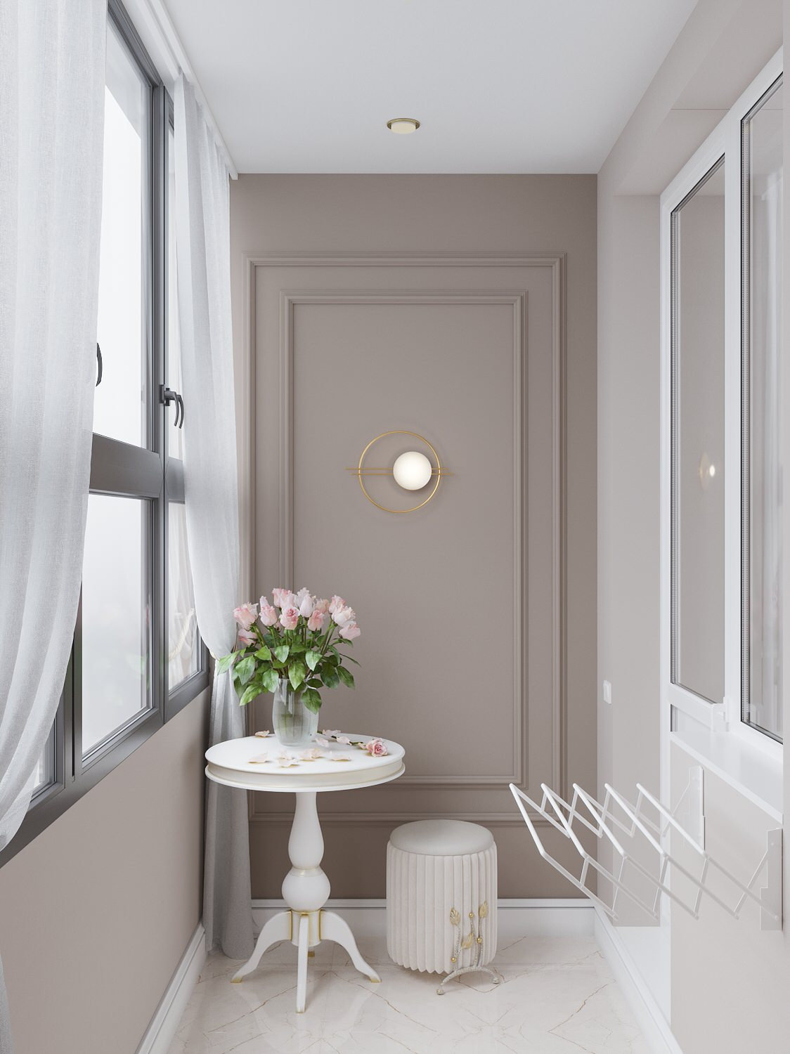 Классический интерьер 90 м2