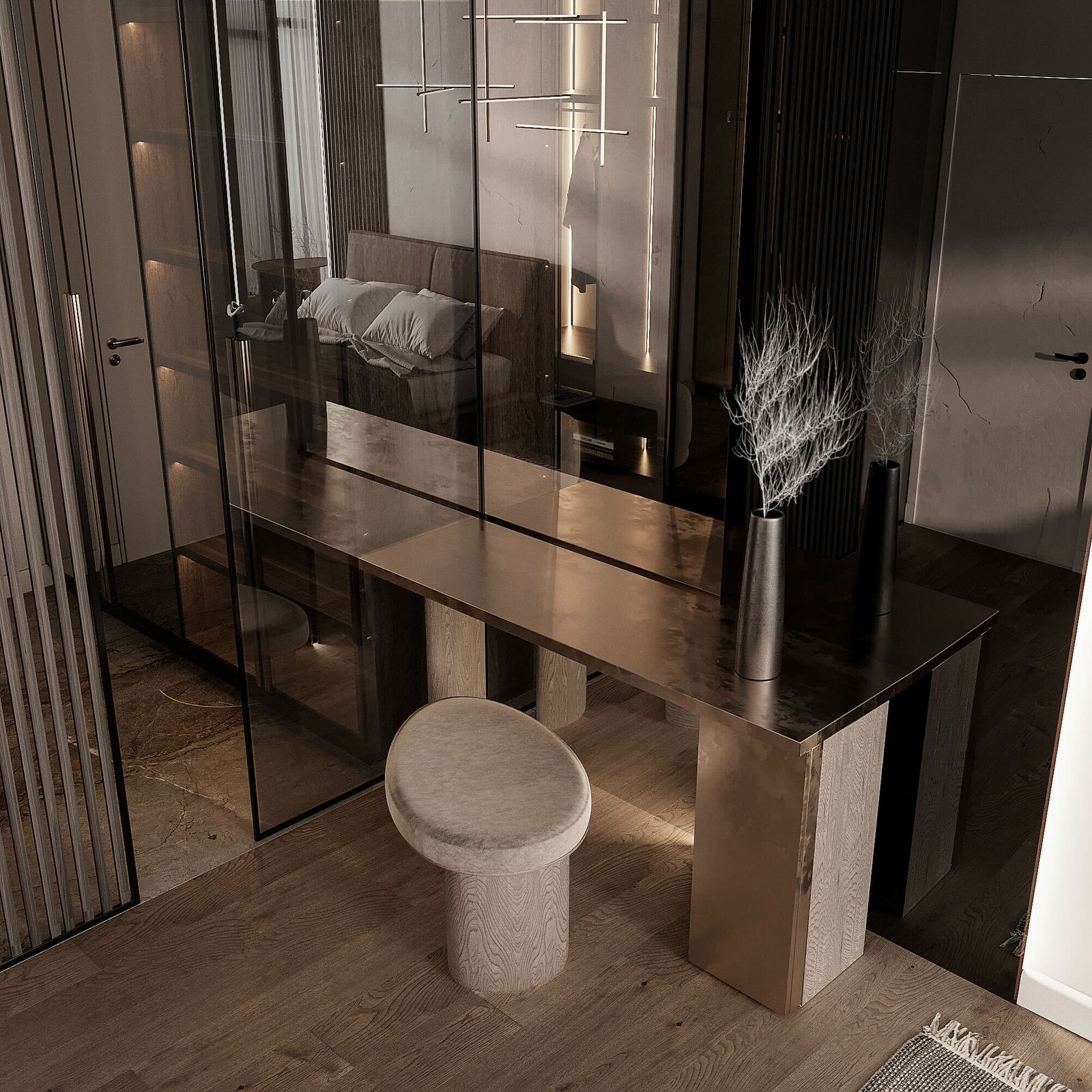 Interior with Dark Tone