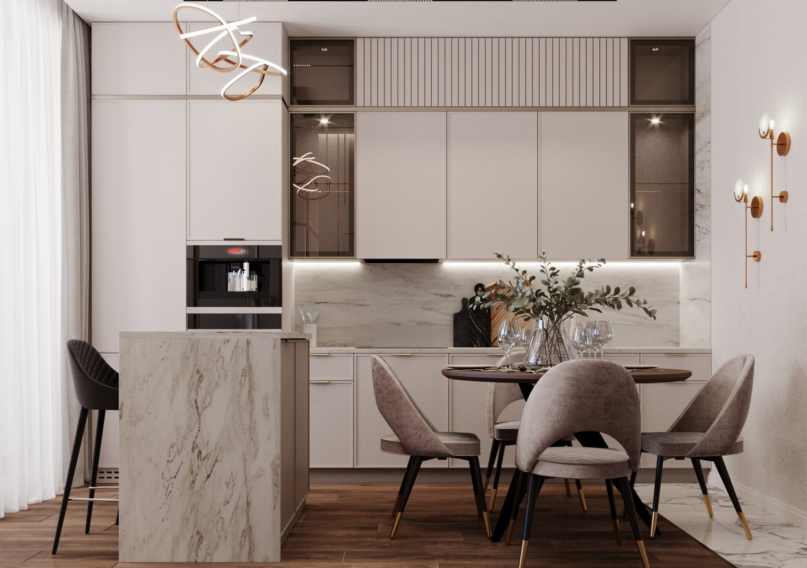 Обложка проекта: Жилой комплекс бизнес-класса "Grand House"  55м2., проект 2022