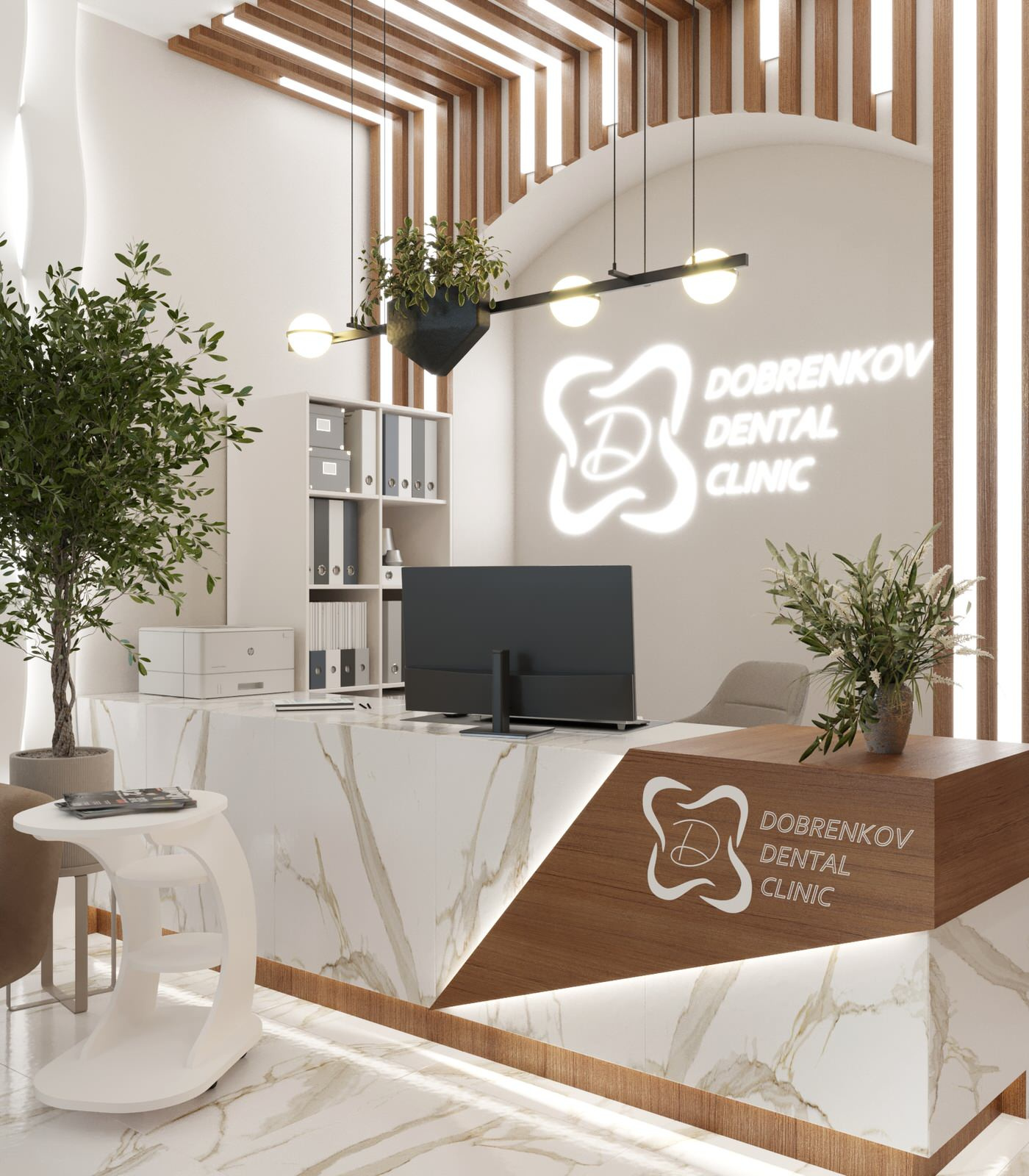 Дизайн стоматологической клиники DOBRENKOV DENTAL CLINIC