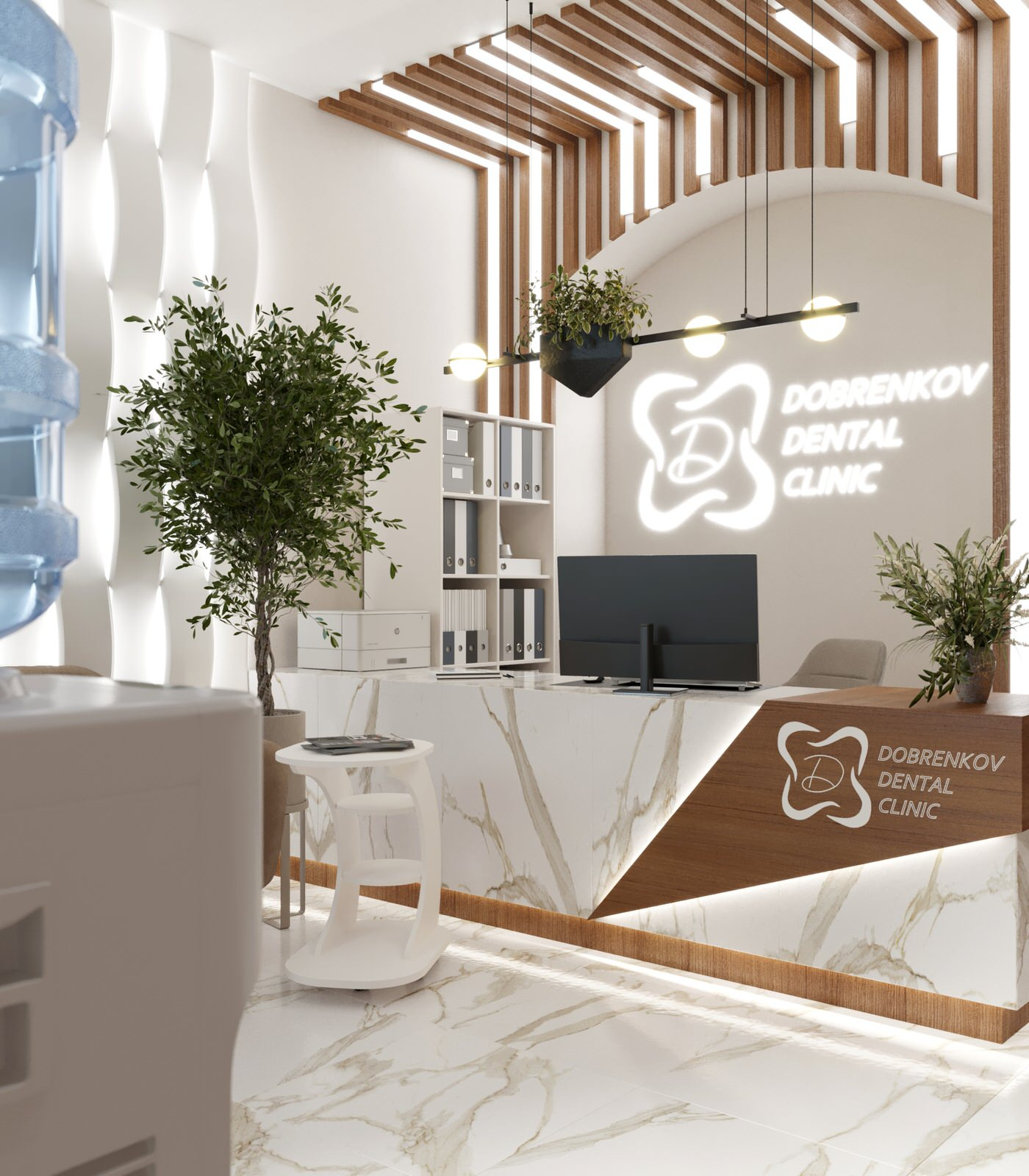 Дизайн стоматологической клиники DOBRENKOV DENTAL CLINIC