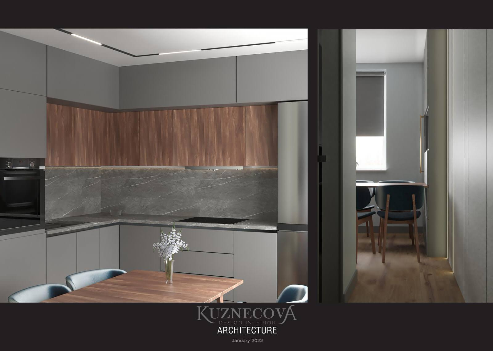 Кухня 10.32 м²