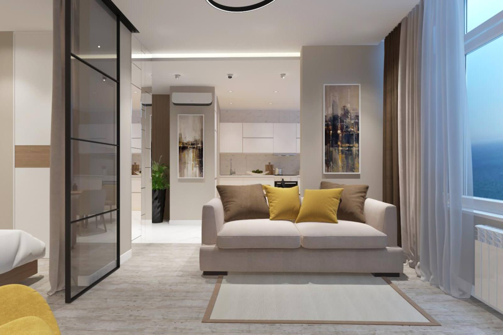 Interior design of an apartment in Odessa